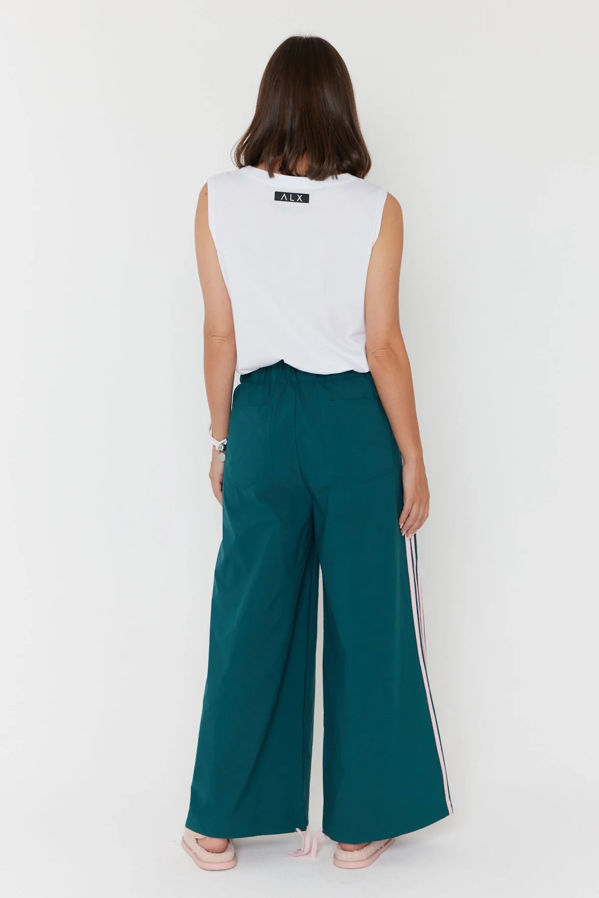 ALADIN Pants Green/Pink - Image 11