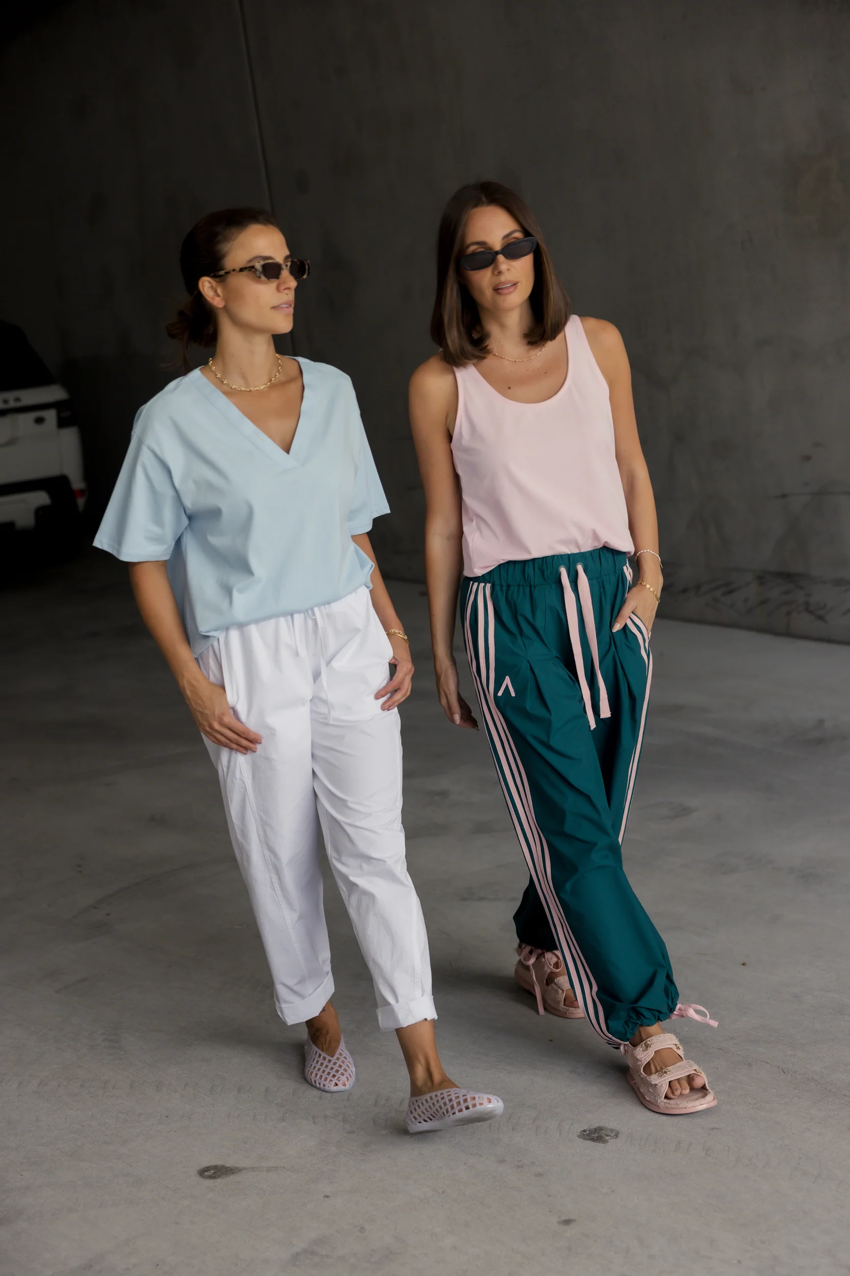 ALADIN Pants Green/Pink - Image 4