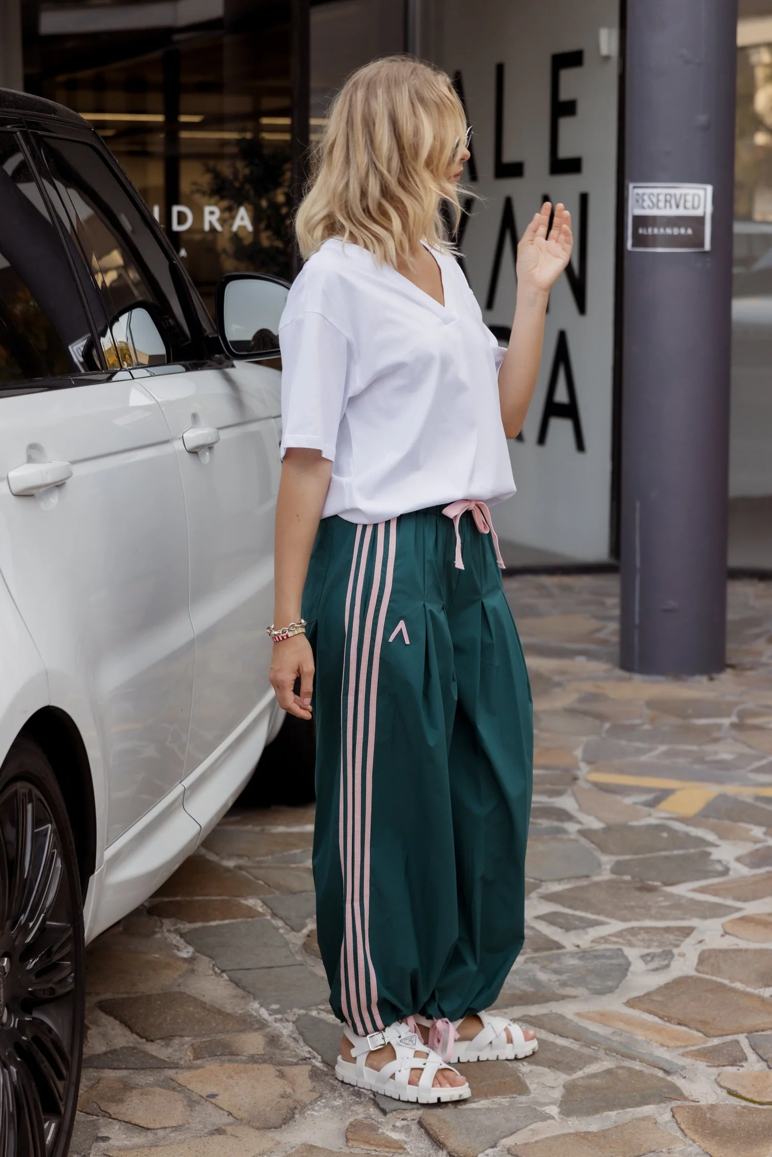 ALADIN Pants Green/Pink - Image 5