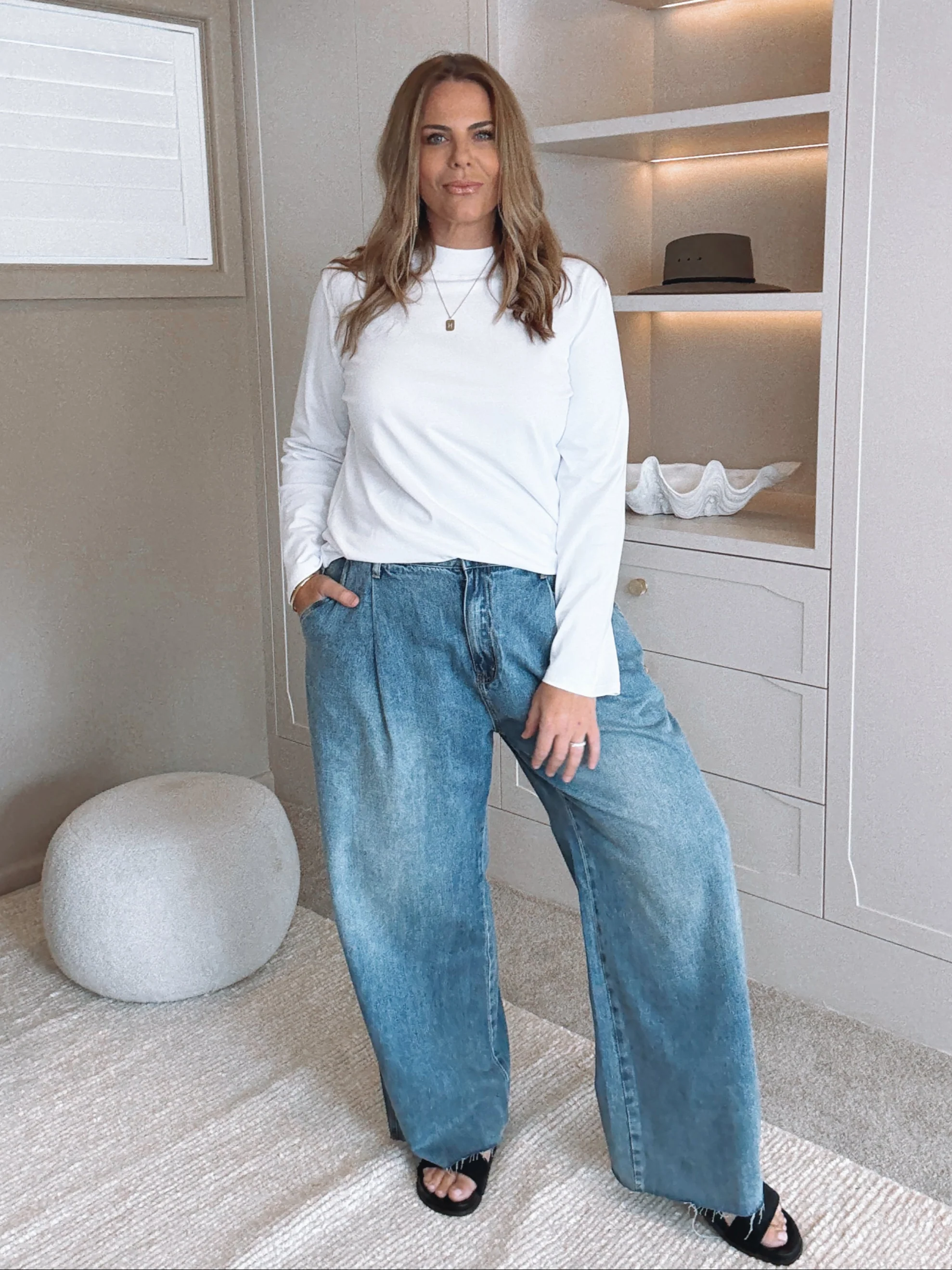 ALESSIA Jeans Mid Blue Denim - Image 6