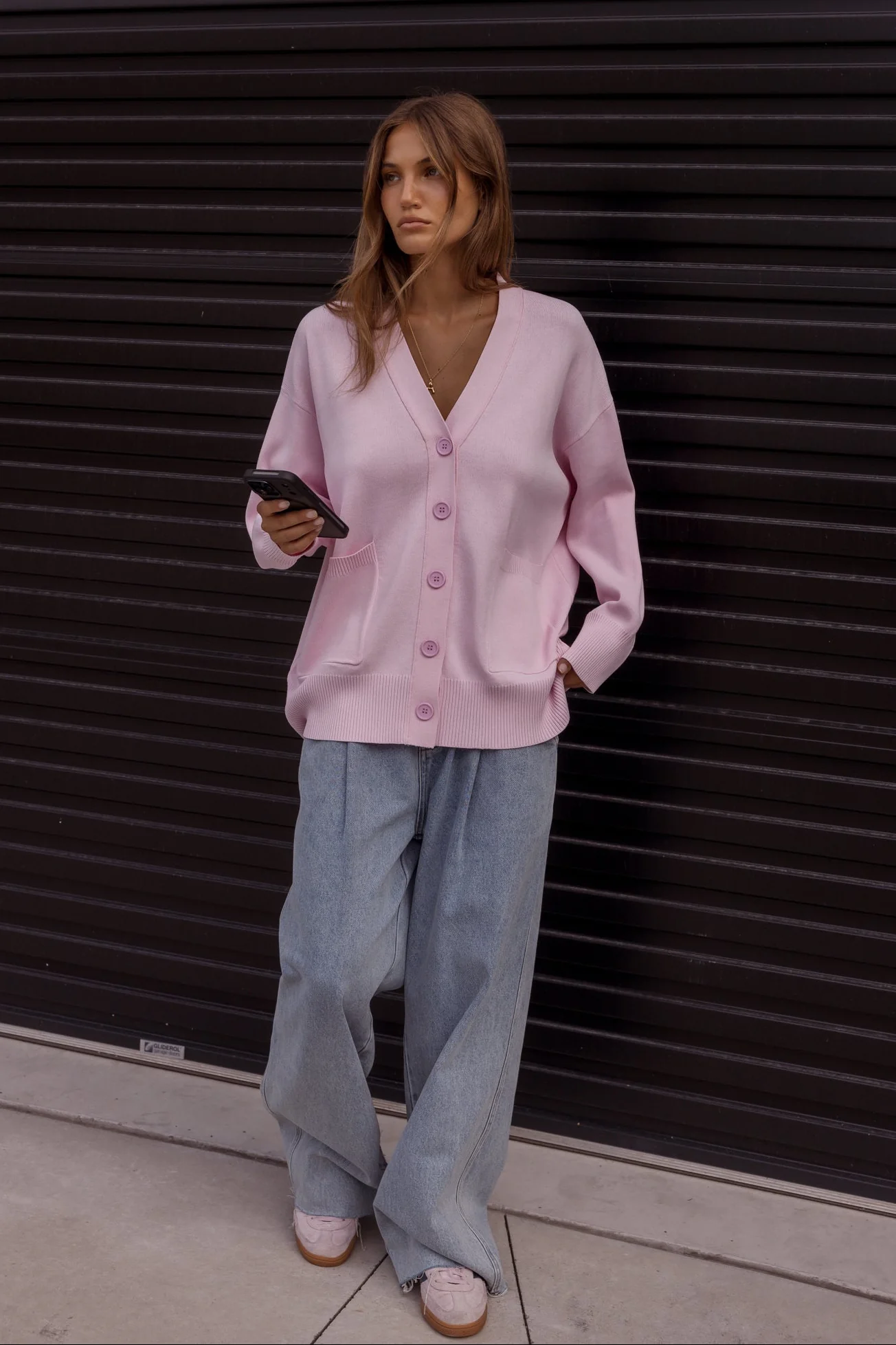 AMAIS Cardigan Light Pink