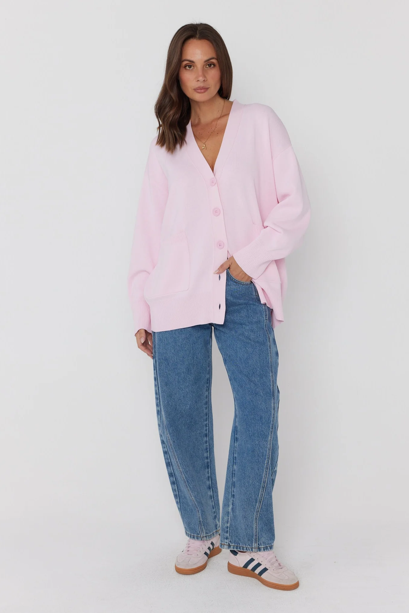 AMAIS Cardigan Light Pink - Image 9