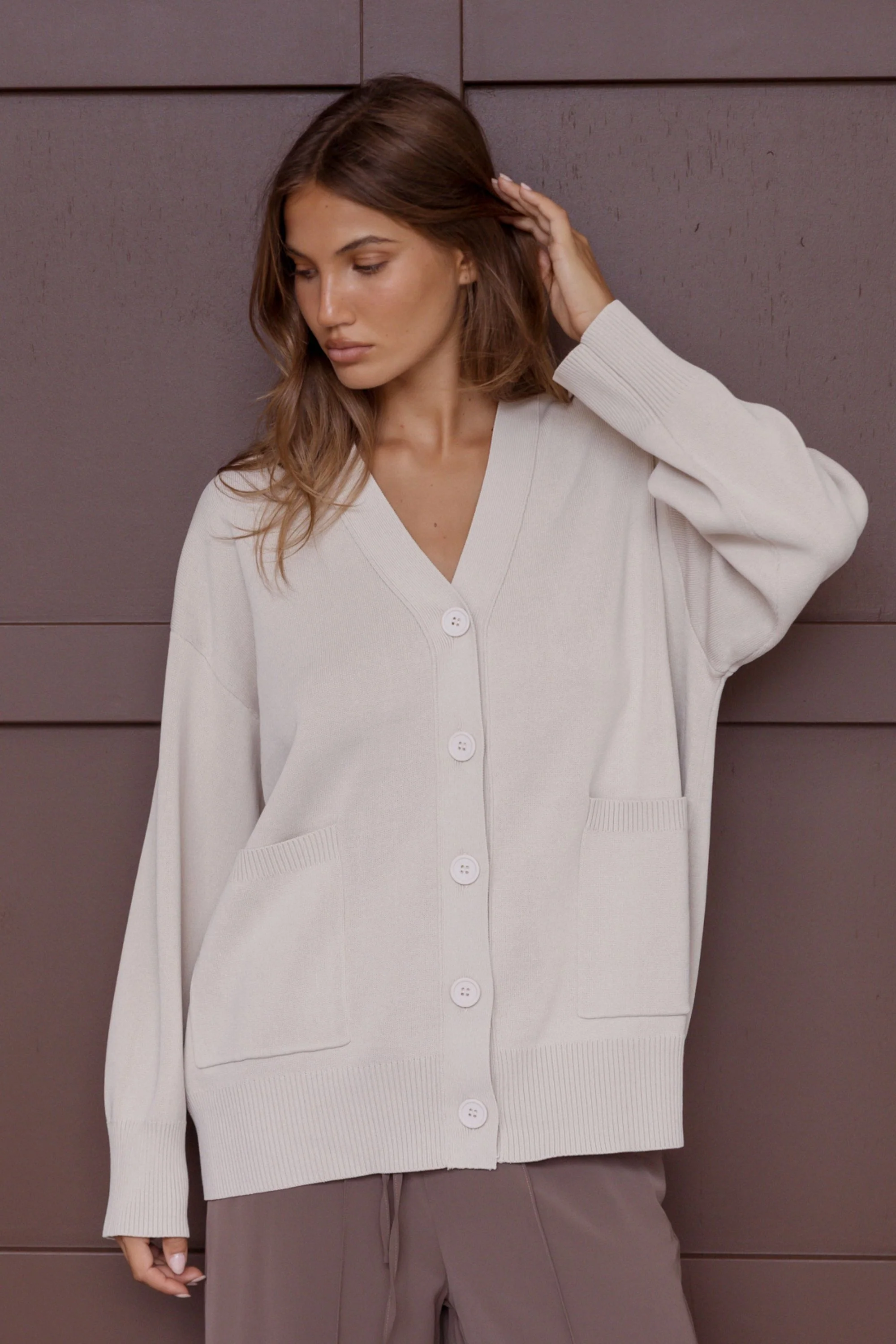 AMAIS Cardigan Stone