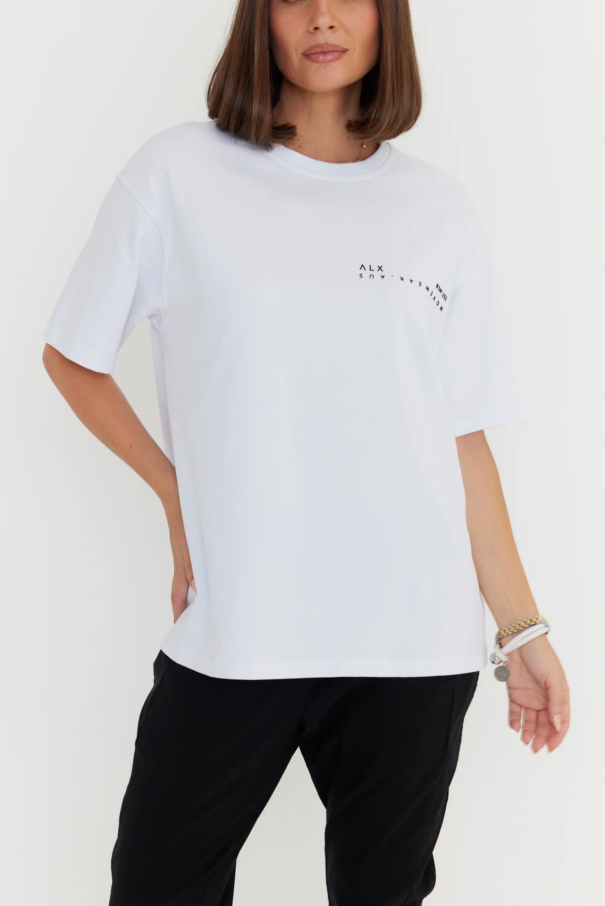 ATHEA T-Shirt White - Image 6
