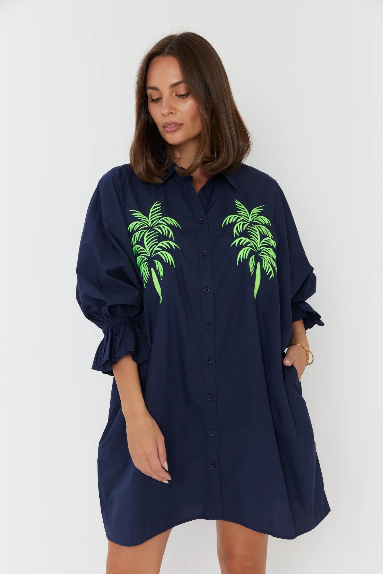 BENTLEY Dress Navy - Image 8