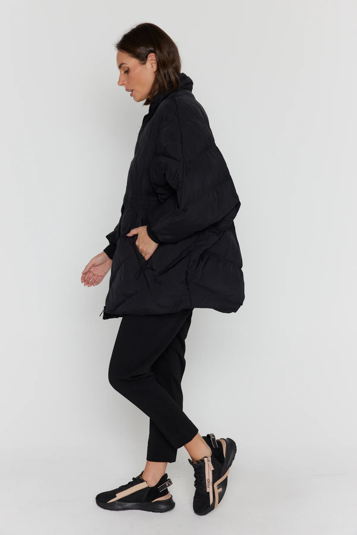 BONO Puffer Jacket Black - Image 10