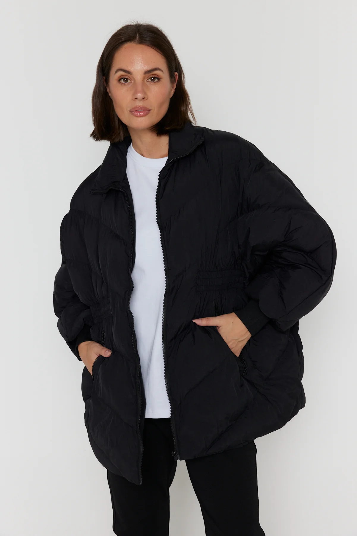 BONO Puffer Jacket Black - Image 6