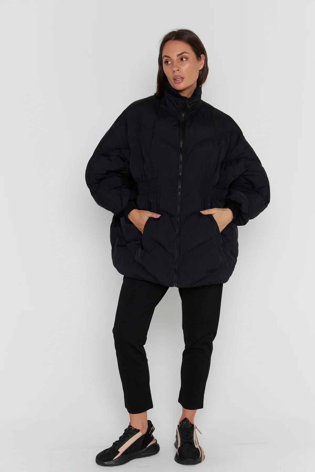 BONO Puffer Jacket Black - Image 7