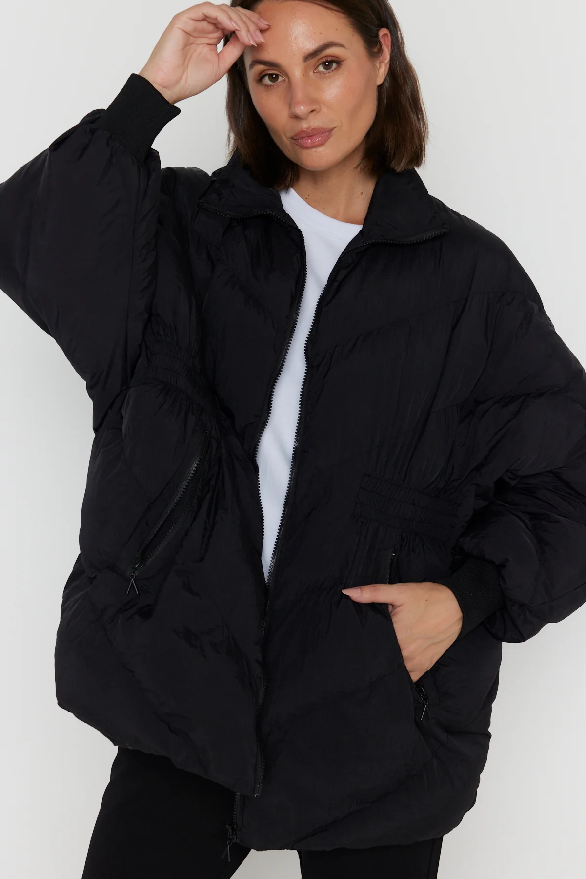 BONO Puffer Jacket Black - Image 8