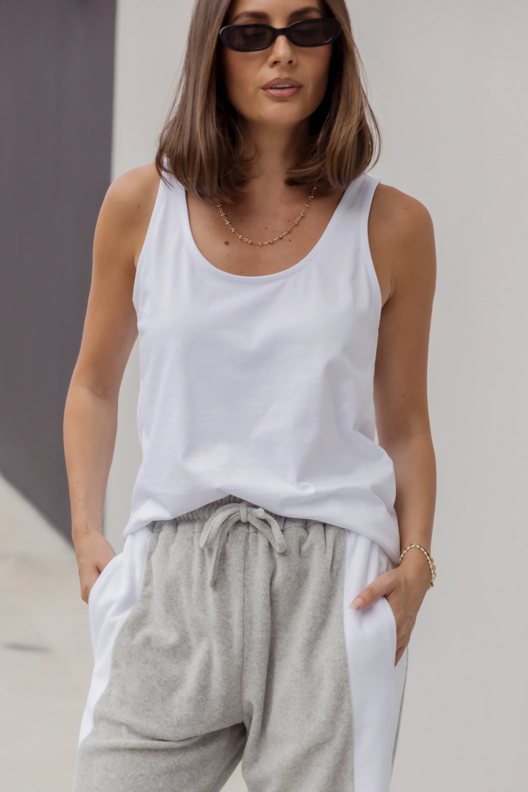 CAMSON Singlet White - Image 3