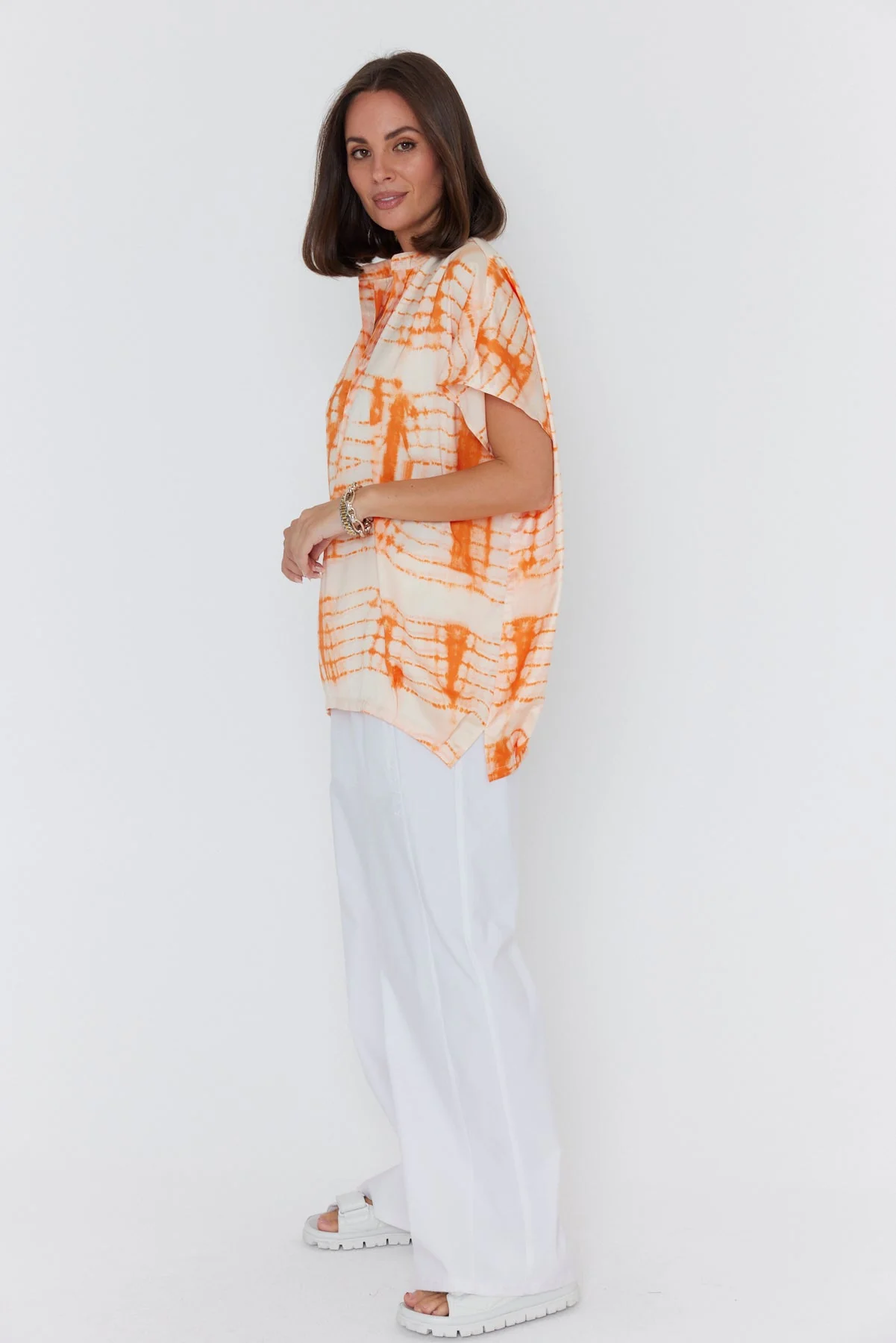 CHICAGO Blouse Orange - Image 5