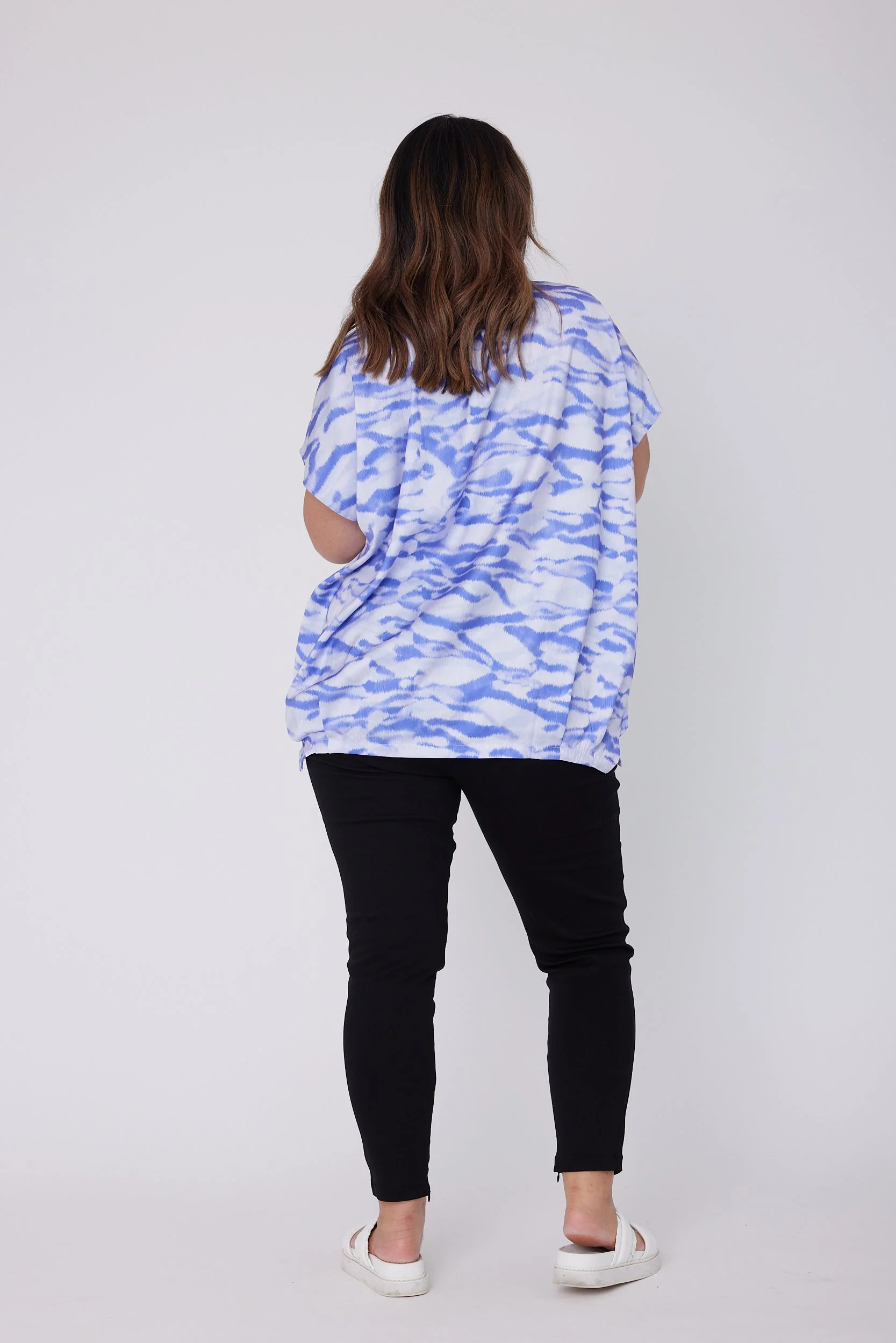 CHICAGO Blouse Purple - Image 10