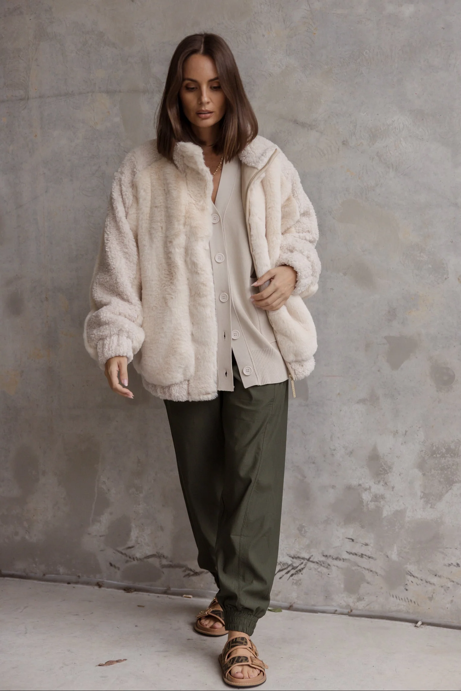 CONRAD Jacket Sand - Image 4