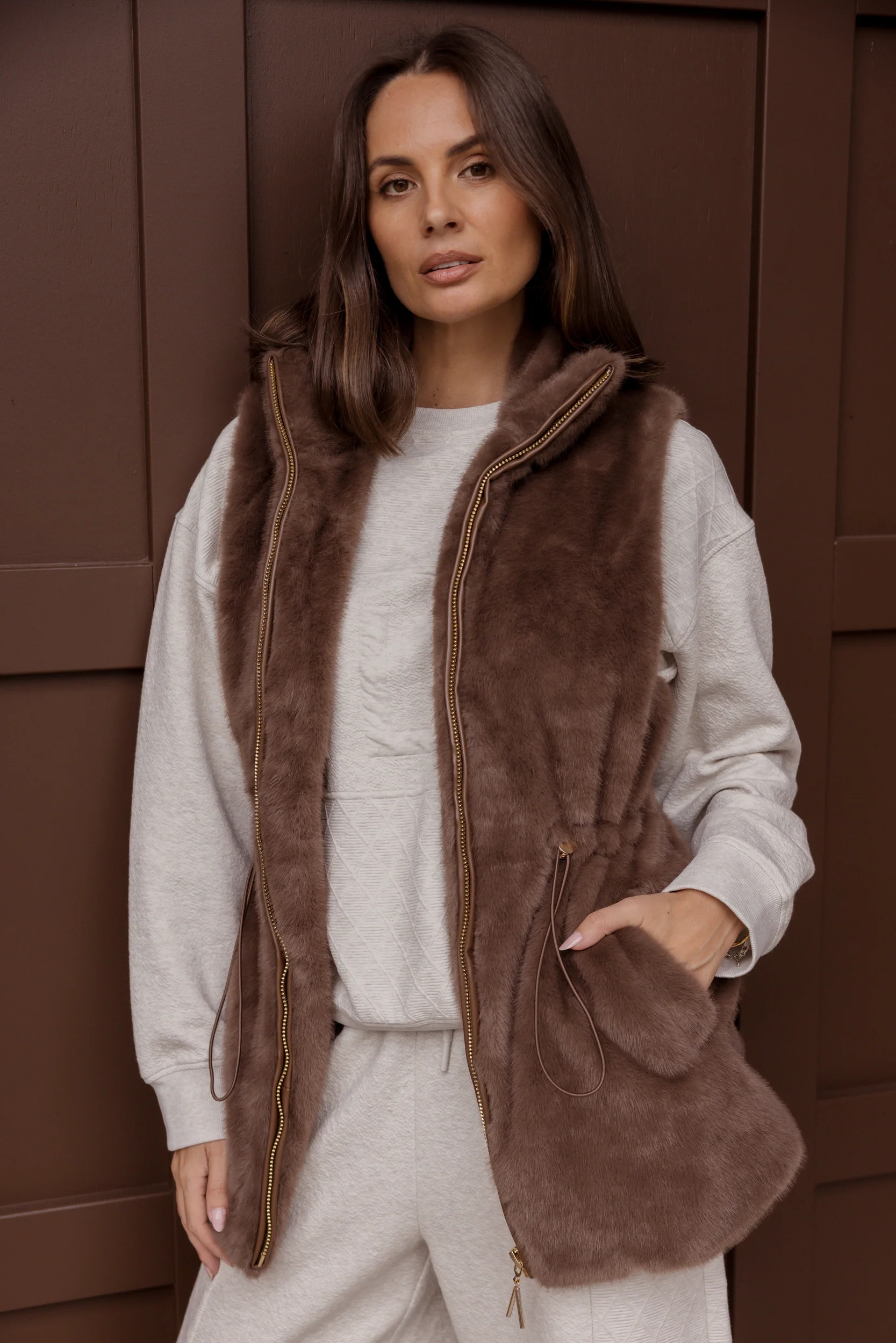 DUKE Jacket Chocolate - Image 3