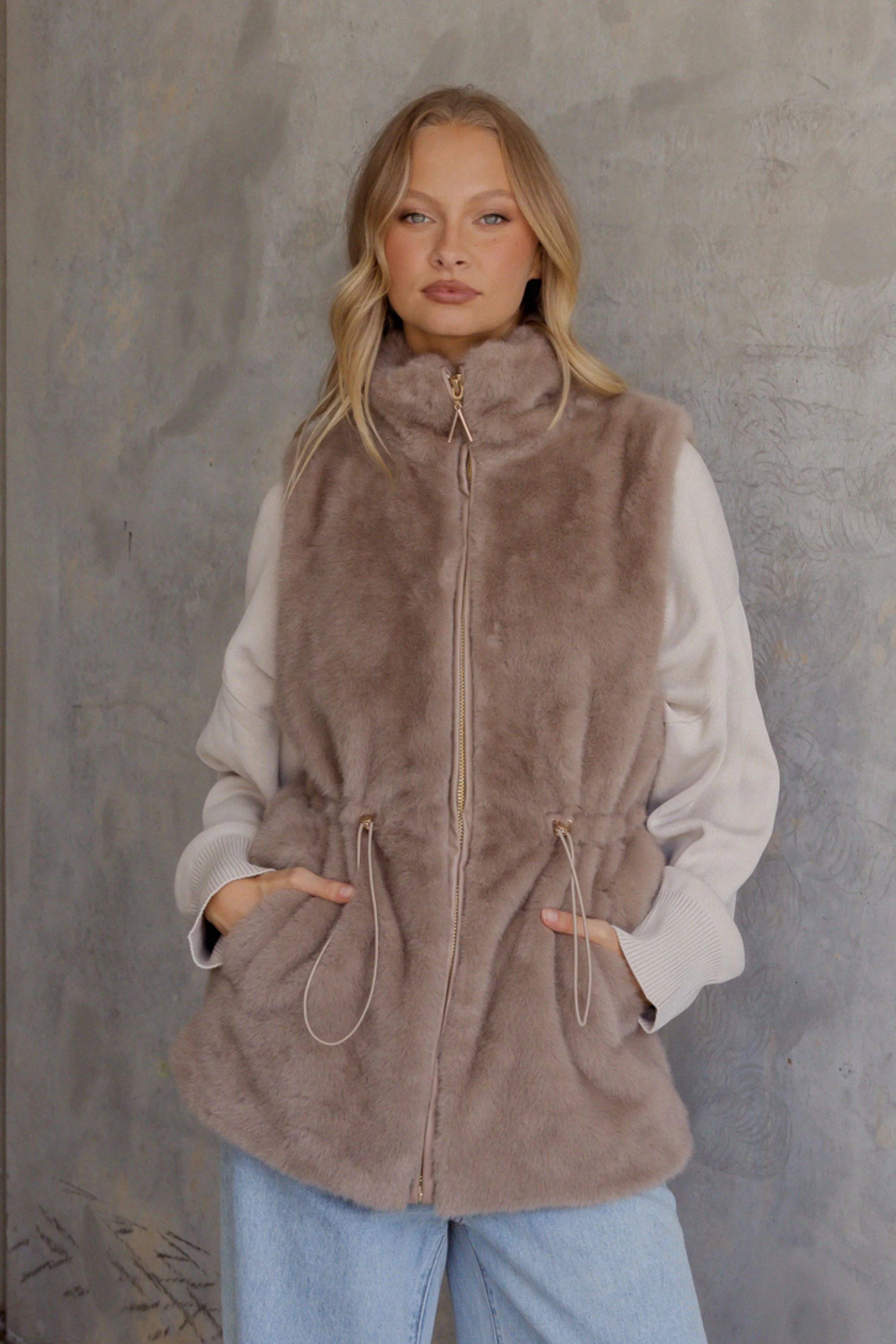 DUKE Faux Vest Coco