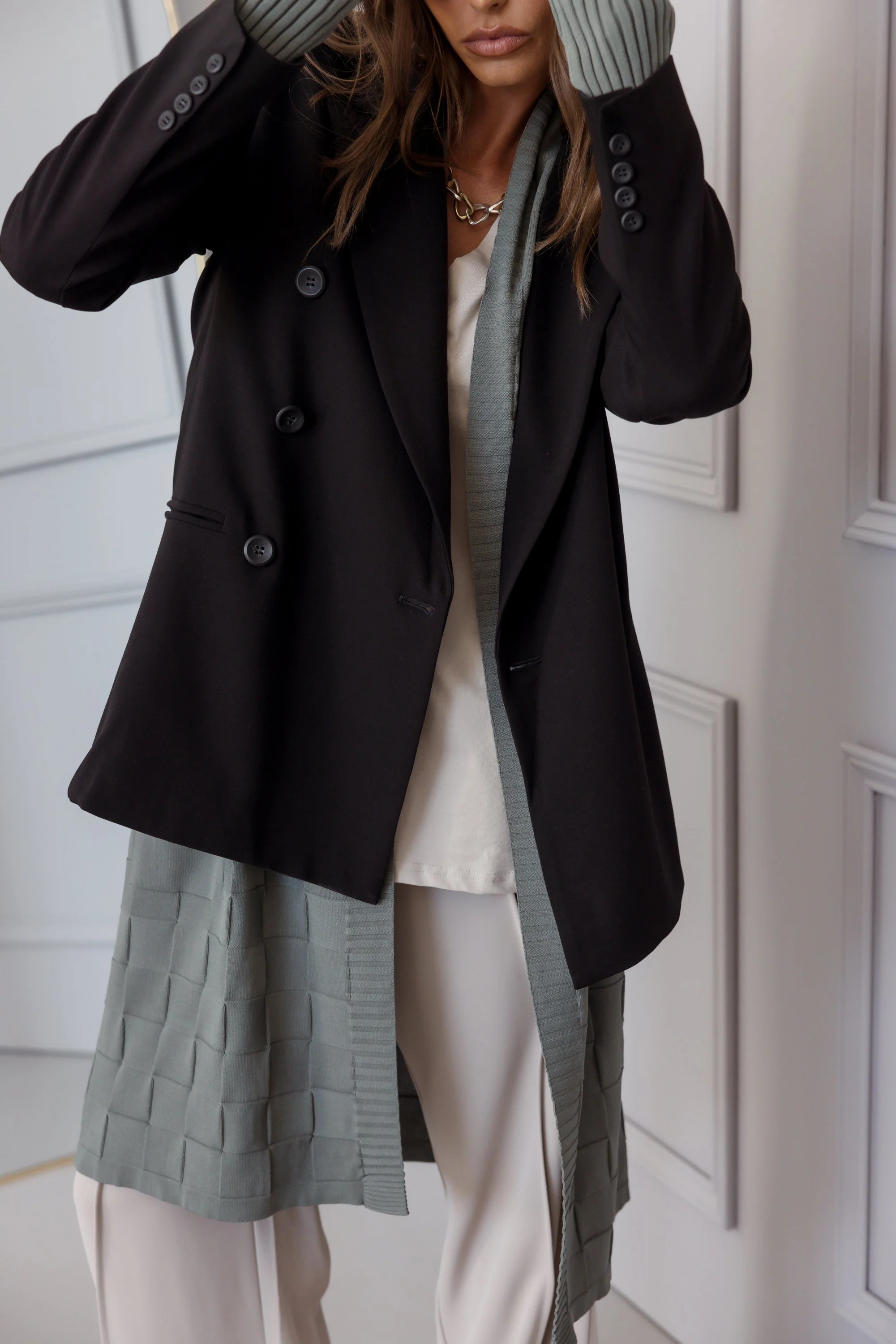ELIZUS Cardigan Hunter Green - Image 2