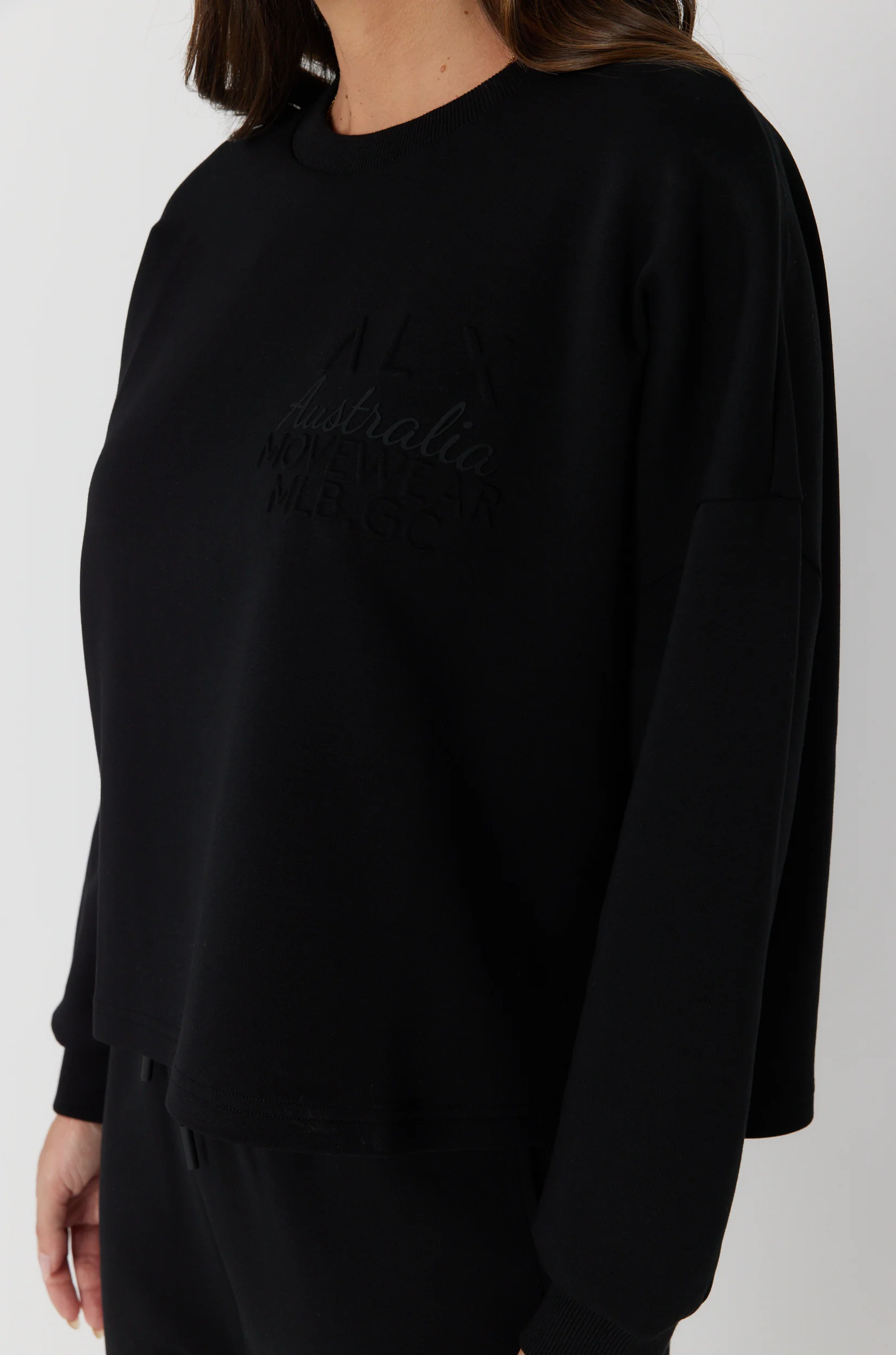 EMBY Long Sleeve Top Black - Image 10