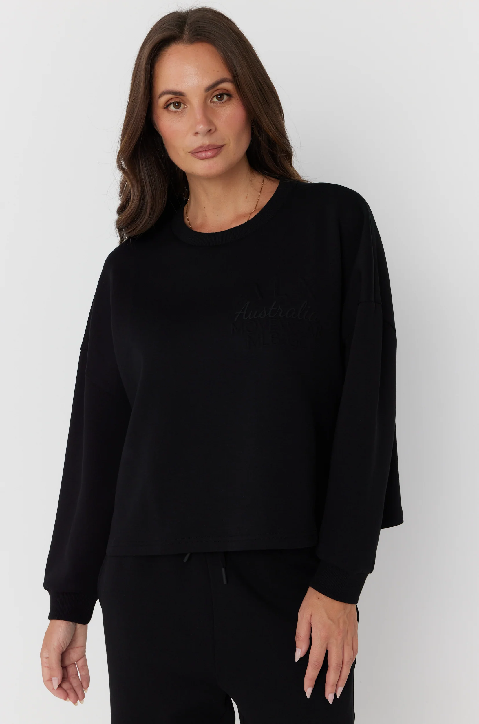 EMBY Long Sleeve Top Black - Image 8