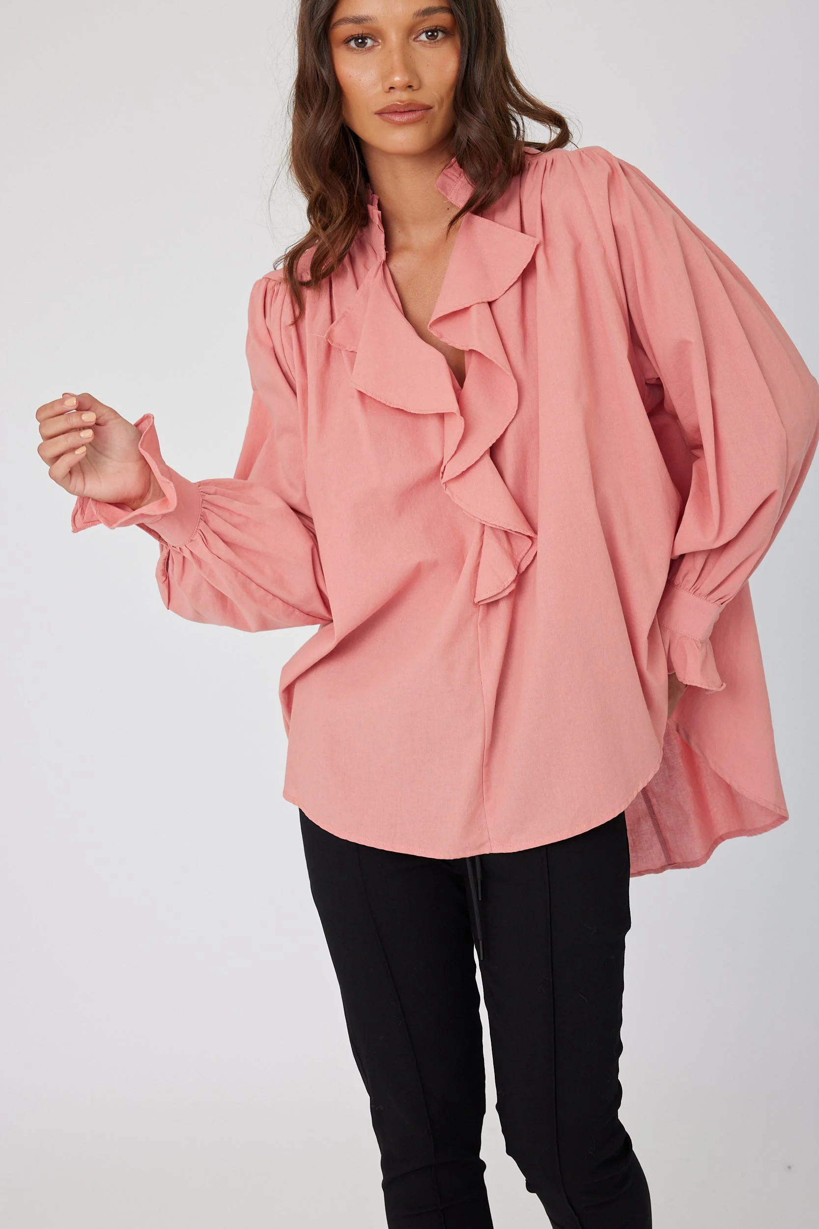 EQUINOX Blouse Dusty Rose - Image 5