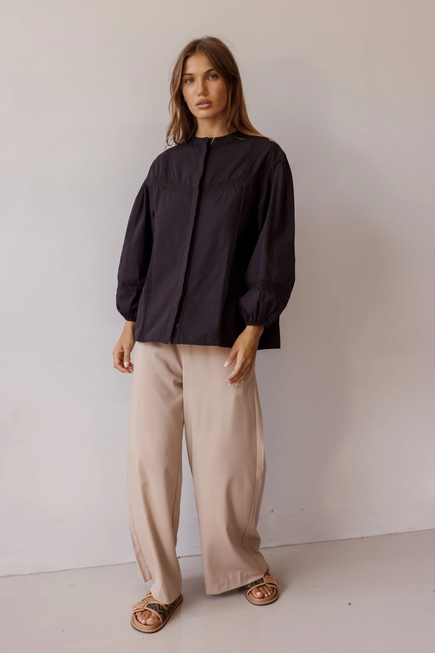 EVERETT Blouse Black