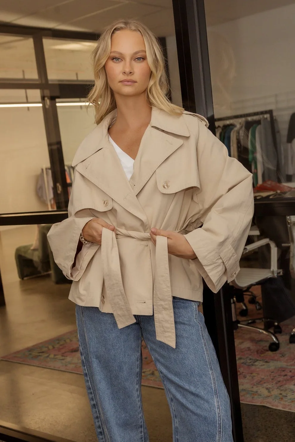 GRETA Jacket Beige