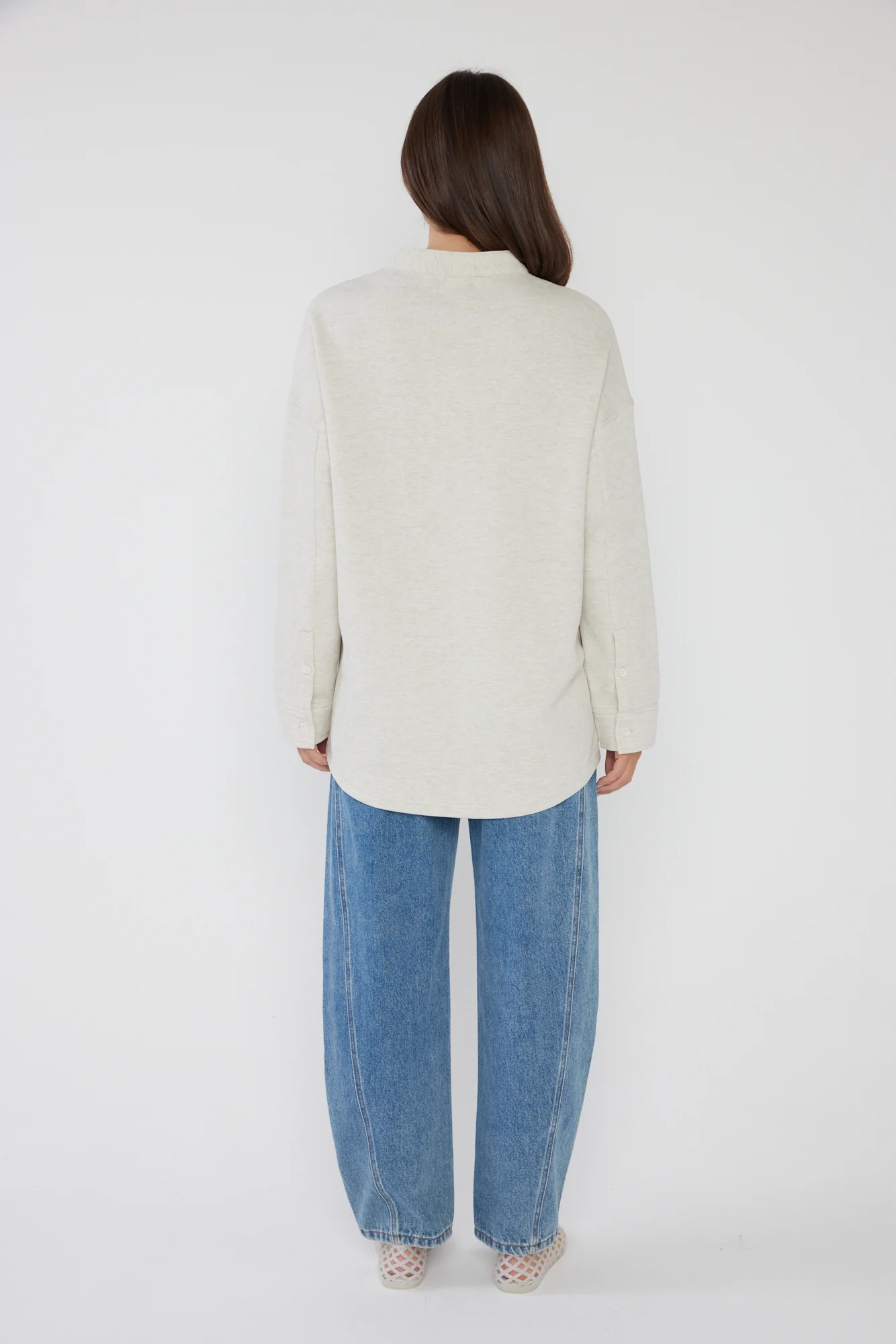 HENLEY Jumper Oat - Image 10