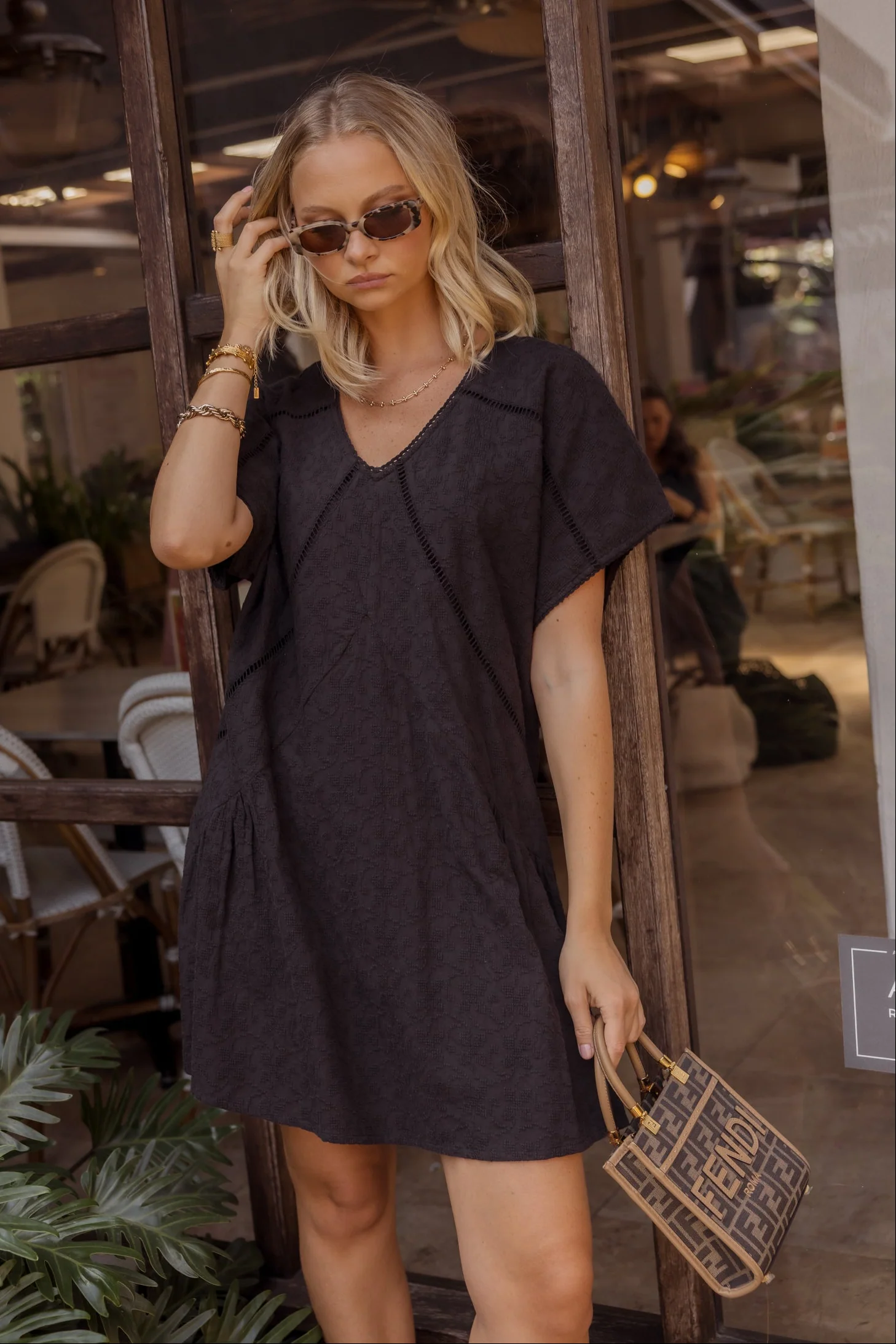 ISAAC Dress Black
