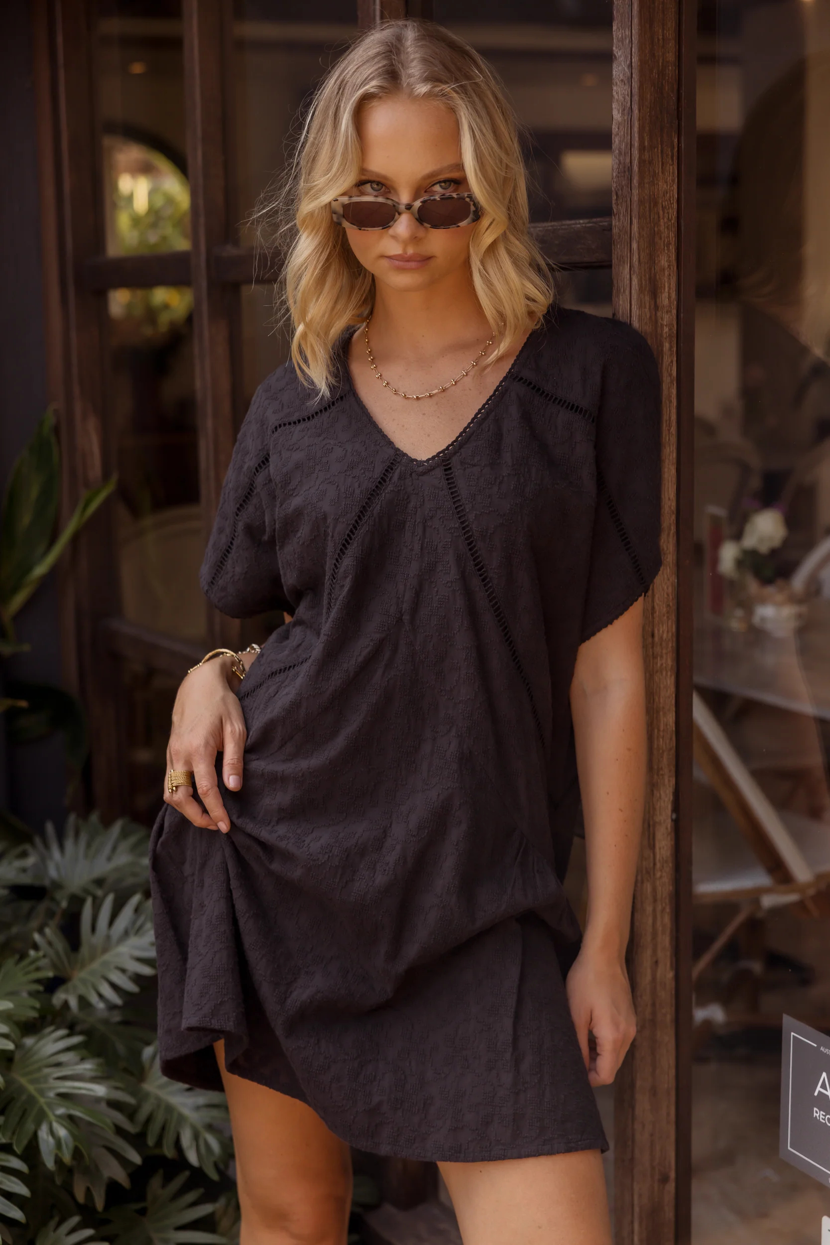 ISAAC Dress Black - Image 2