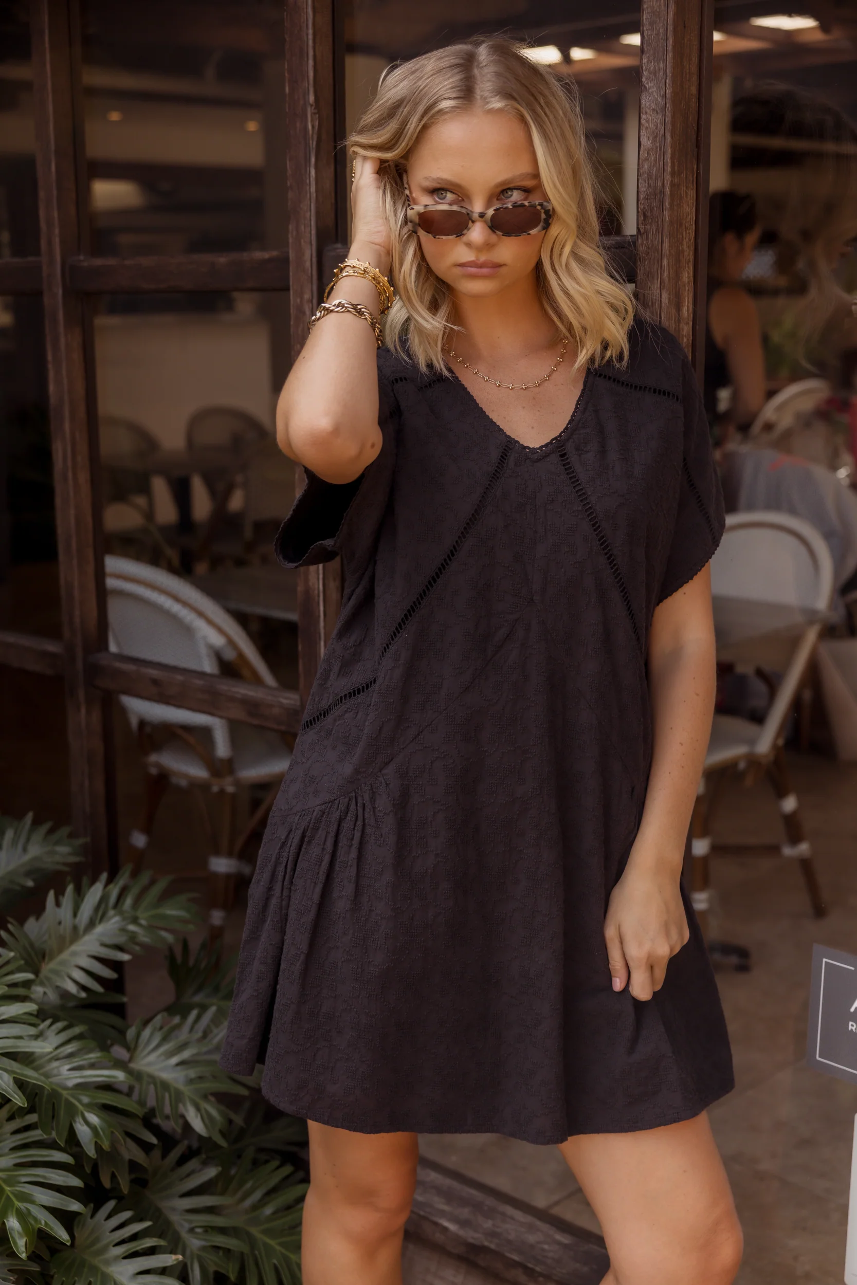 ISAAC Dress Black - Image 3
