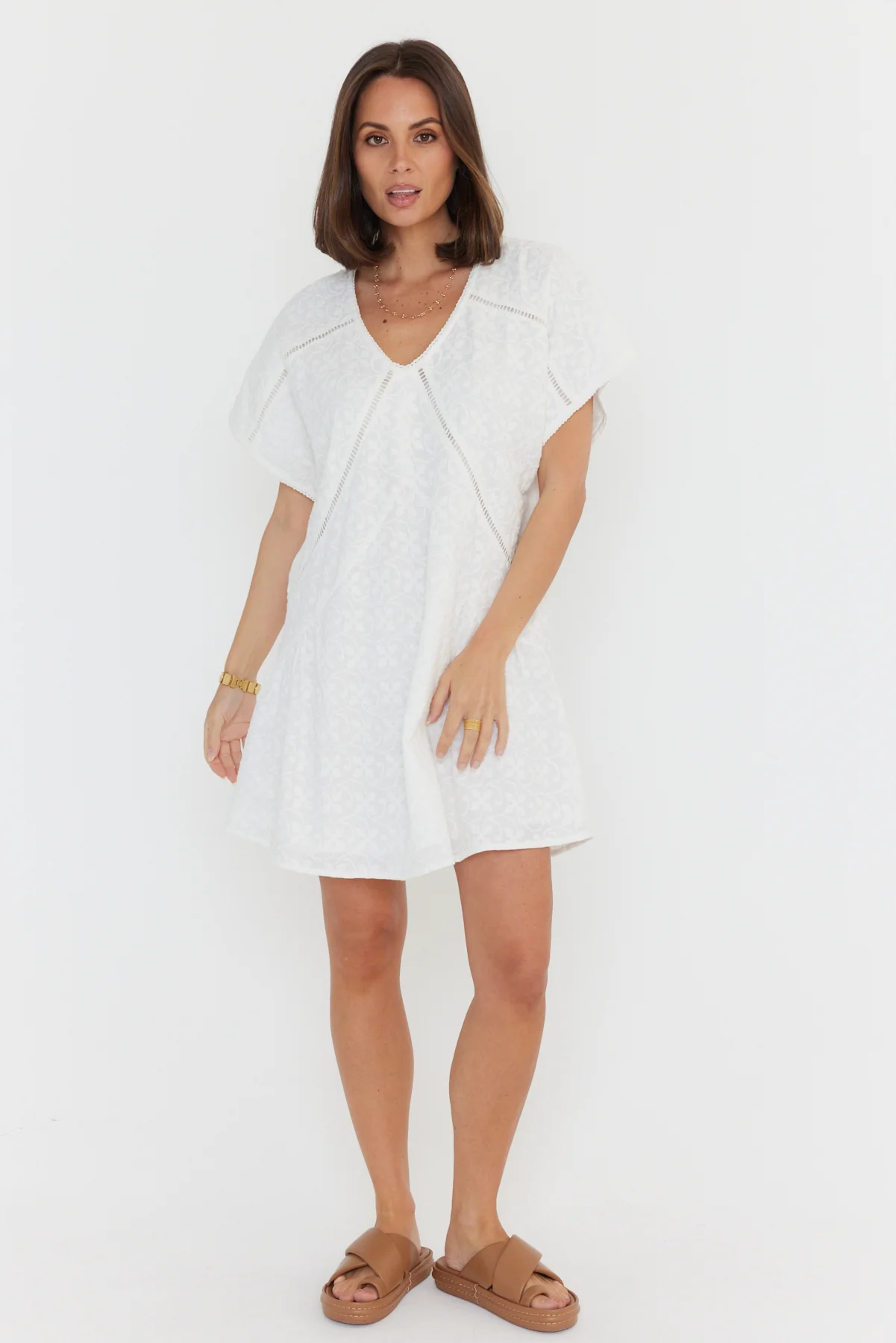 ISAAC Dress White - Image 8
