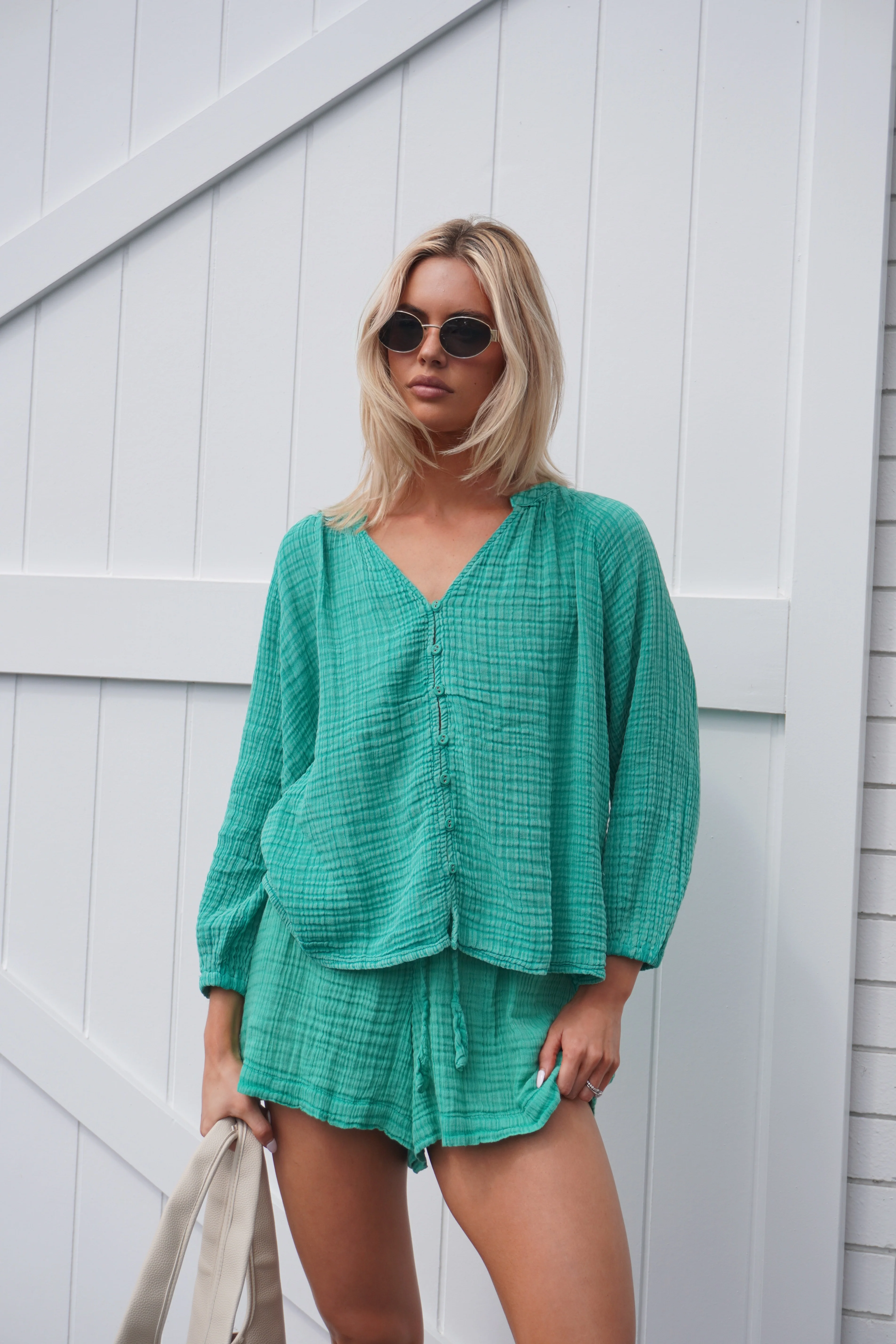 JAZ Blouse Emerald - Image 4
