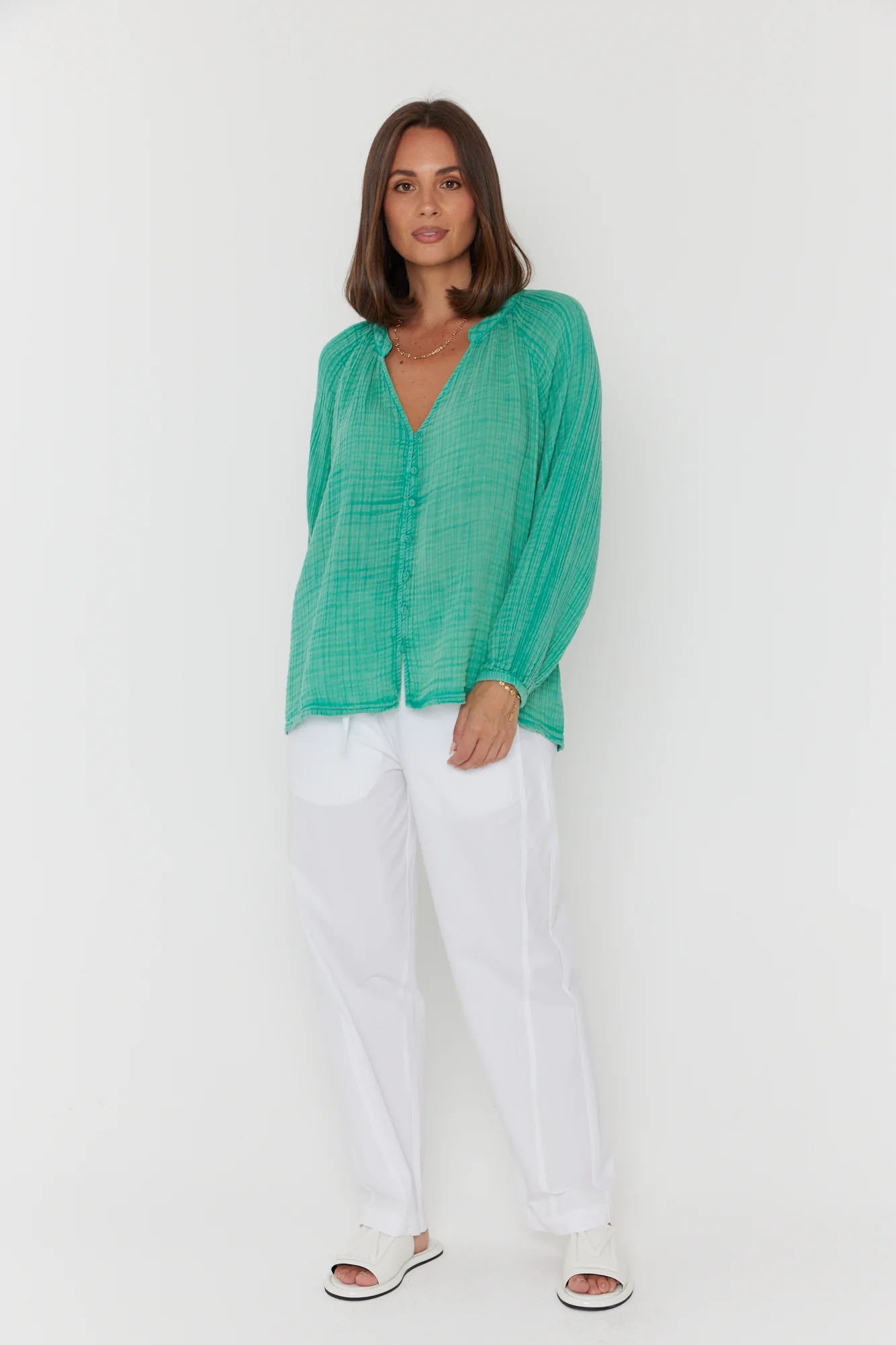 JAZ Blouse Emerald - Image 7