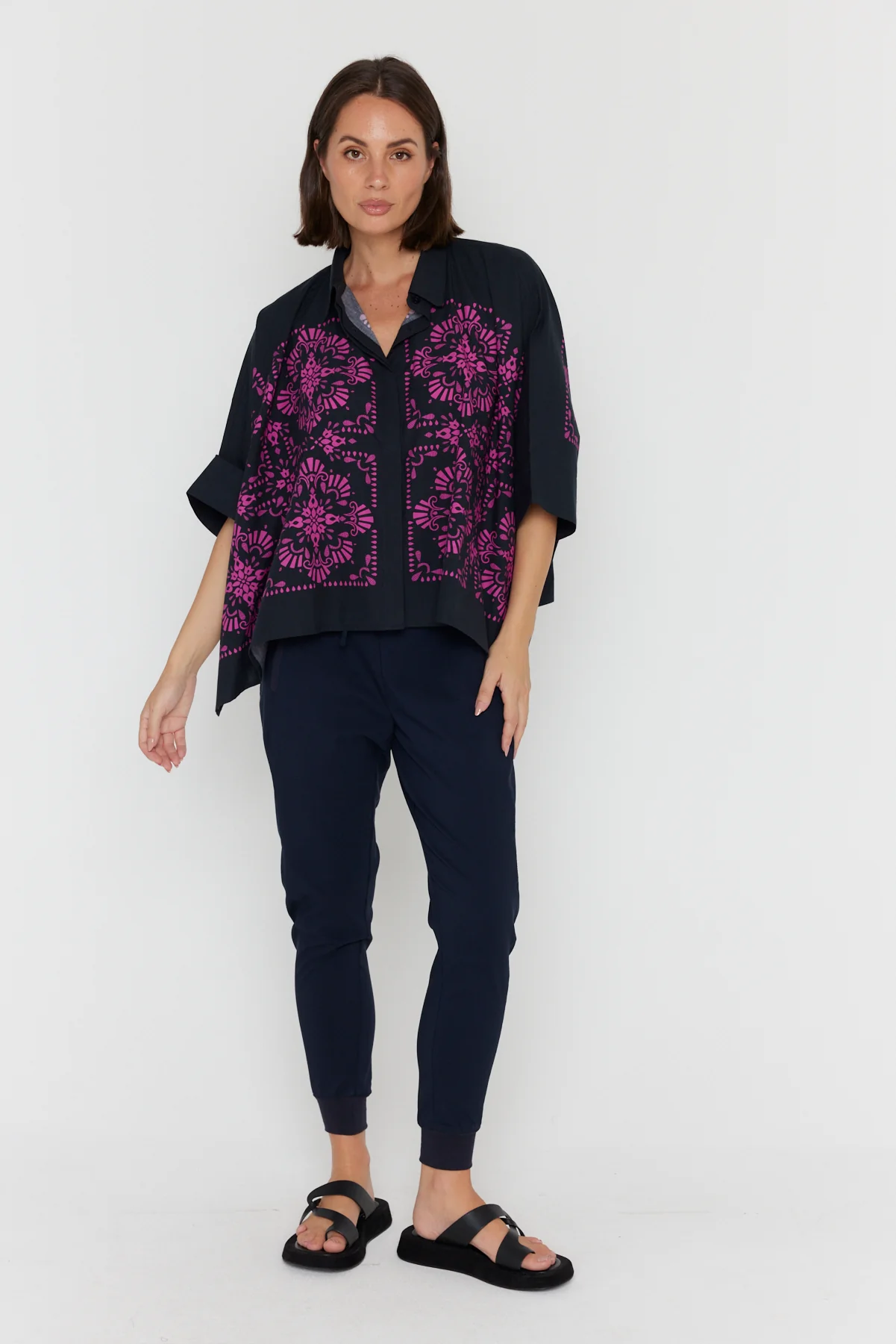 JHONAS Shirt Navy - Image 5