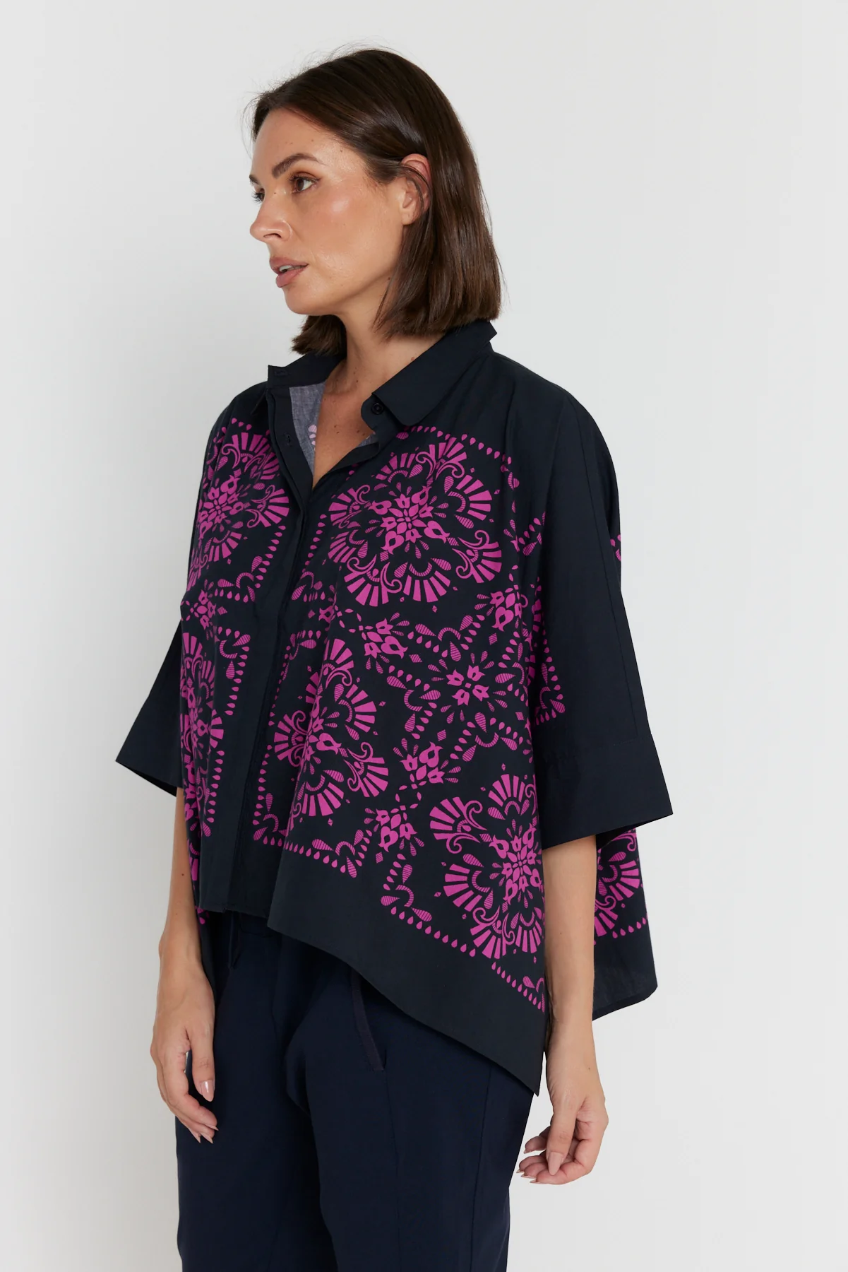 JHONAS Shirt Navy - Image 8