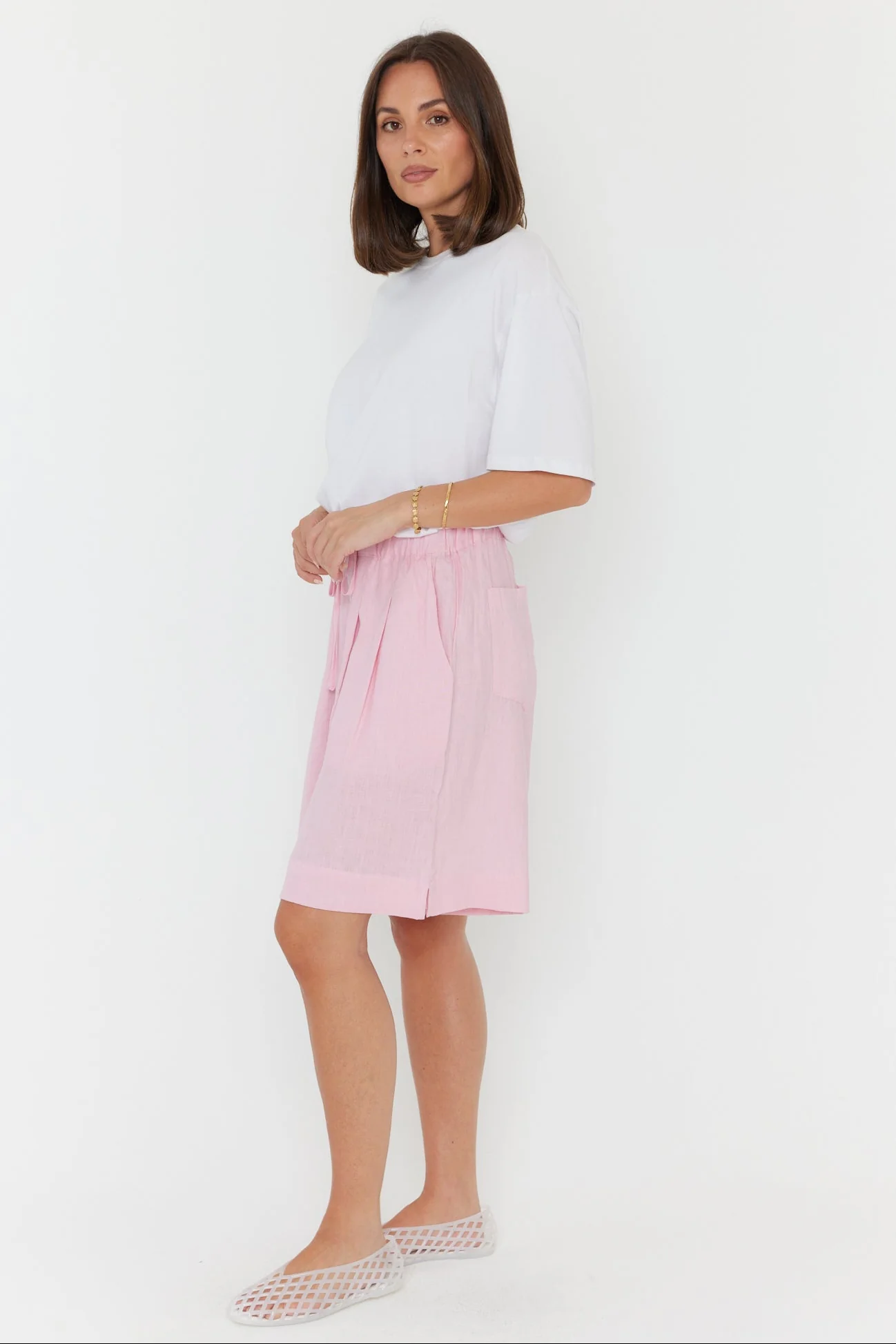 JUNY Shorts Light Pink - Image 10