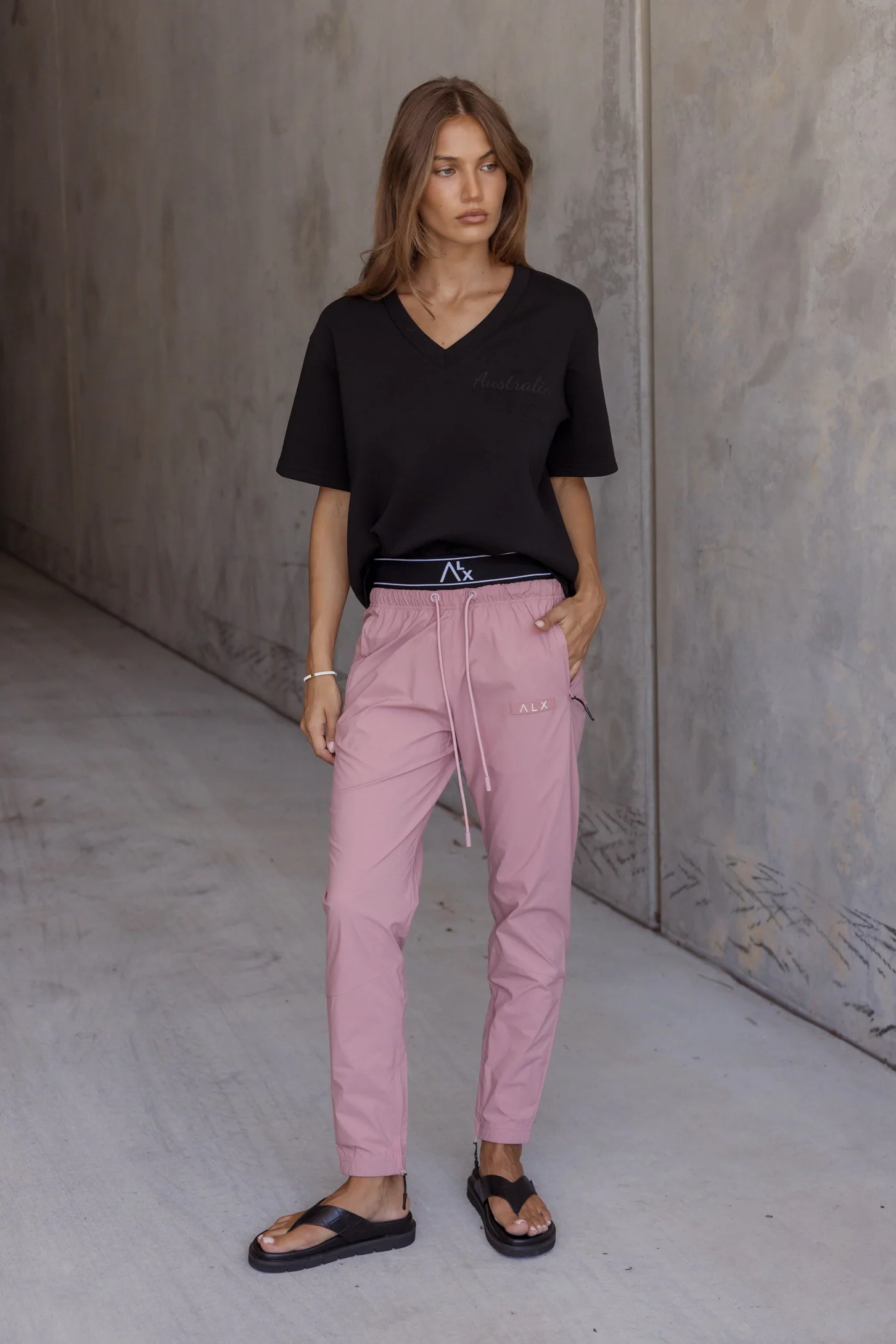 LUCIEN Pants Dusty Pink - Image 2