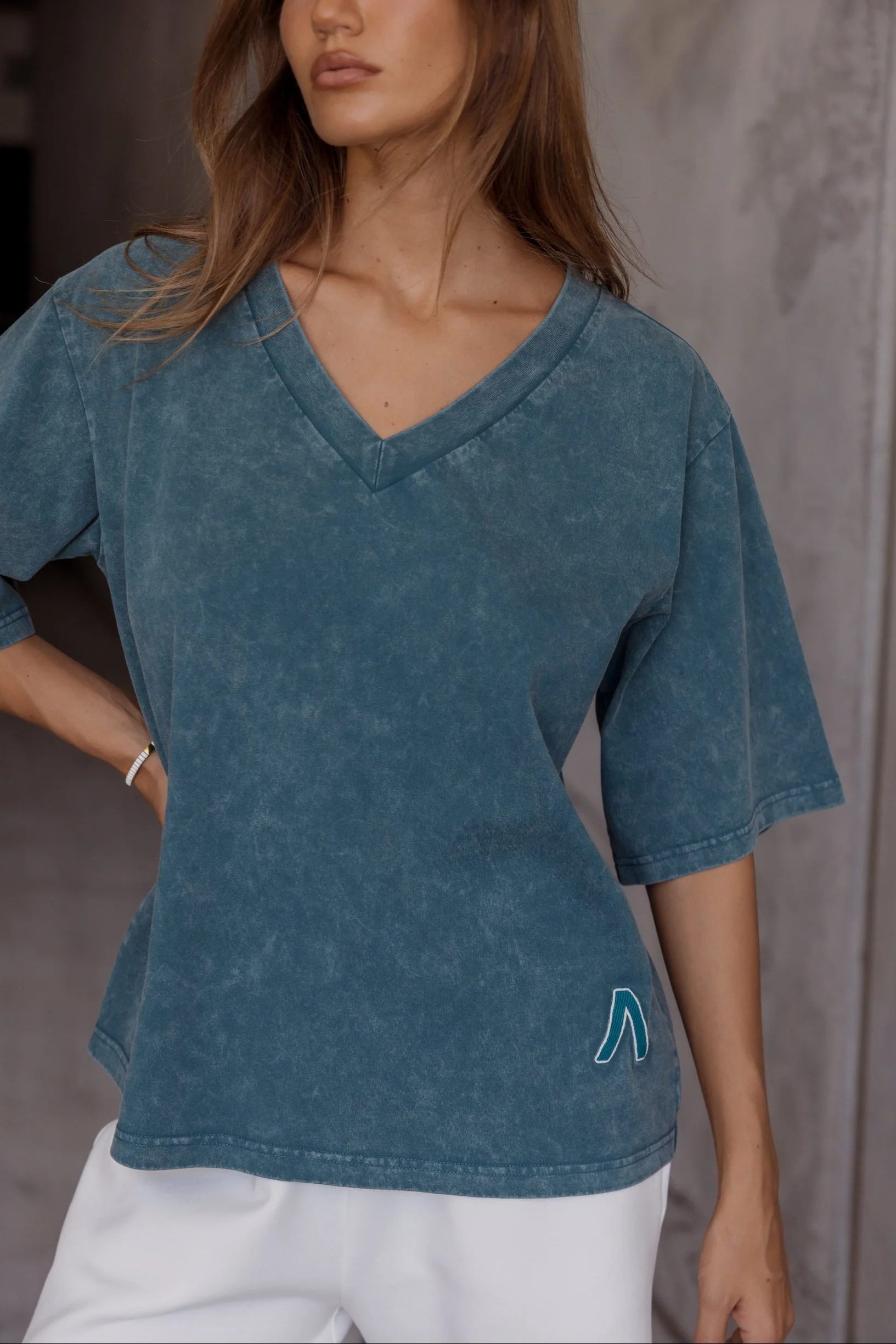 LUMINO T-Shirt Teal - Image 4