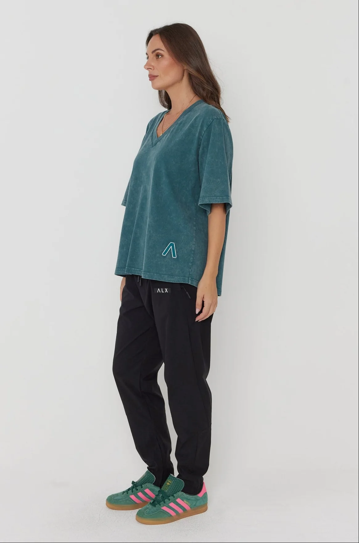 LUMINO T-Shirt Teal - Image 9