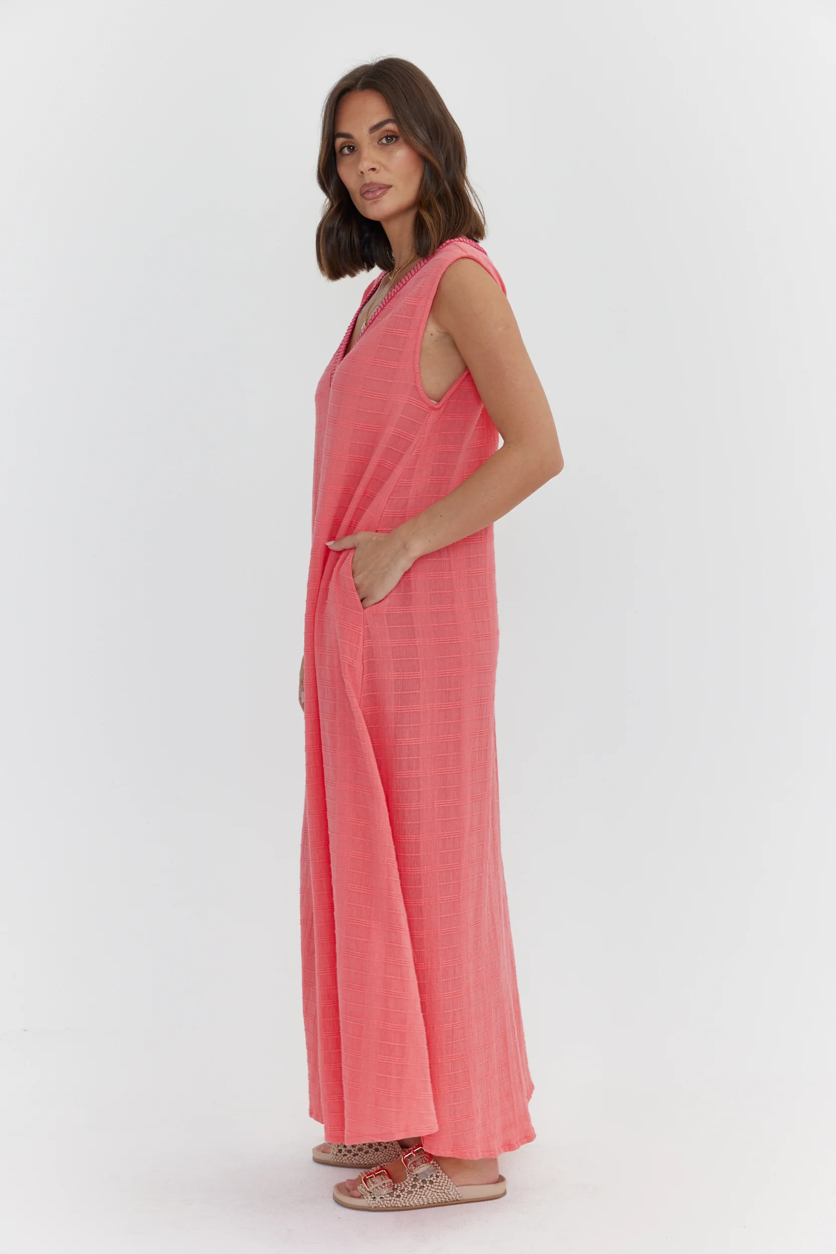 LYLA Dress Coral - Image 10