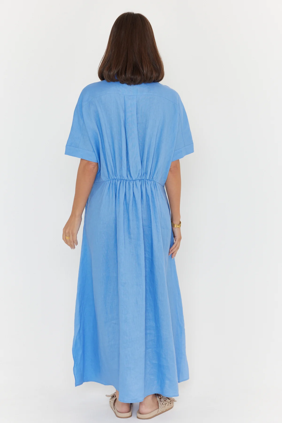 MAKILA Dress Cornflour Blue - Image 12