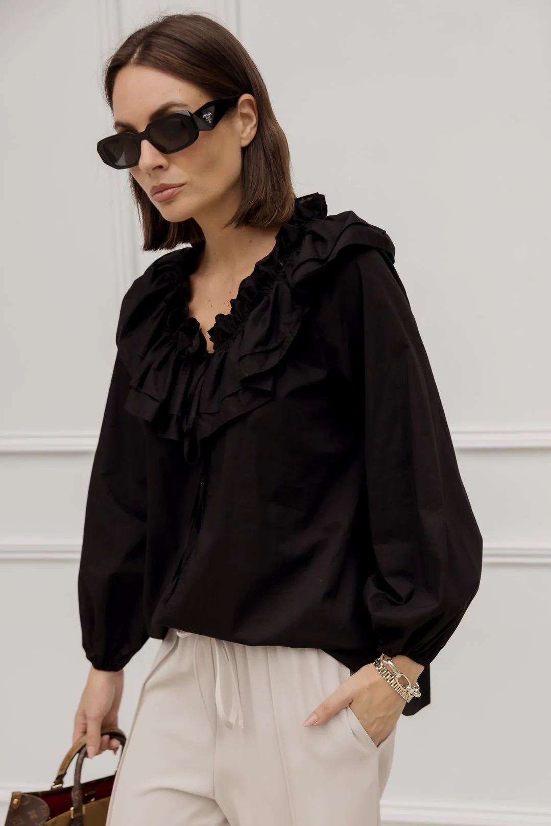 MATOS Blouse Black