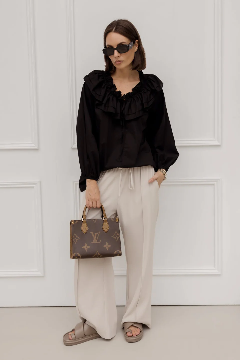 MATOS Blouse Black - Image 2