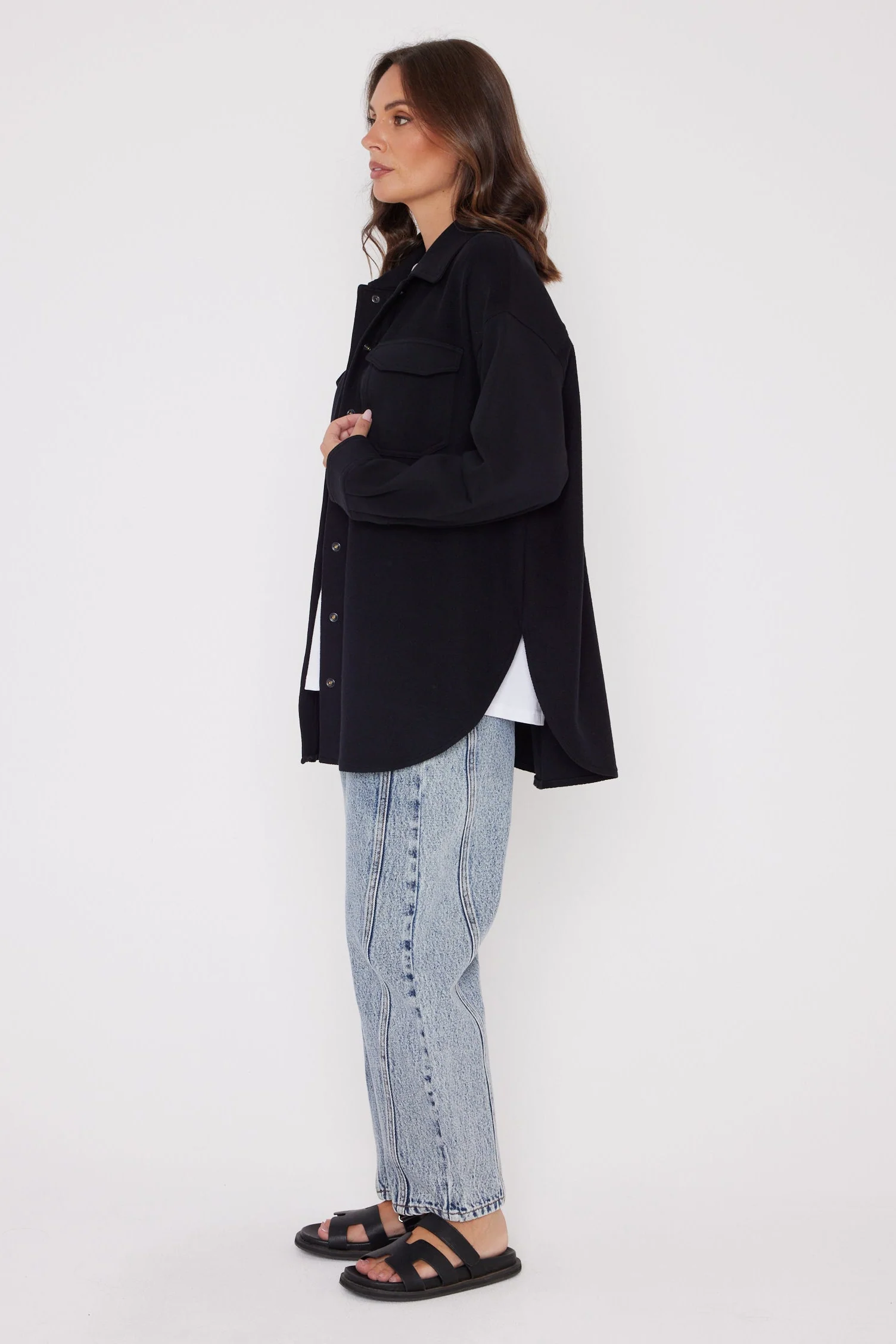 NELSIE Shacket Black - Image 10
