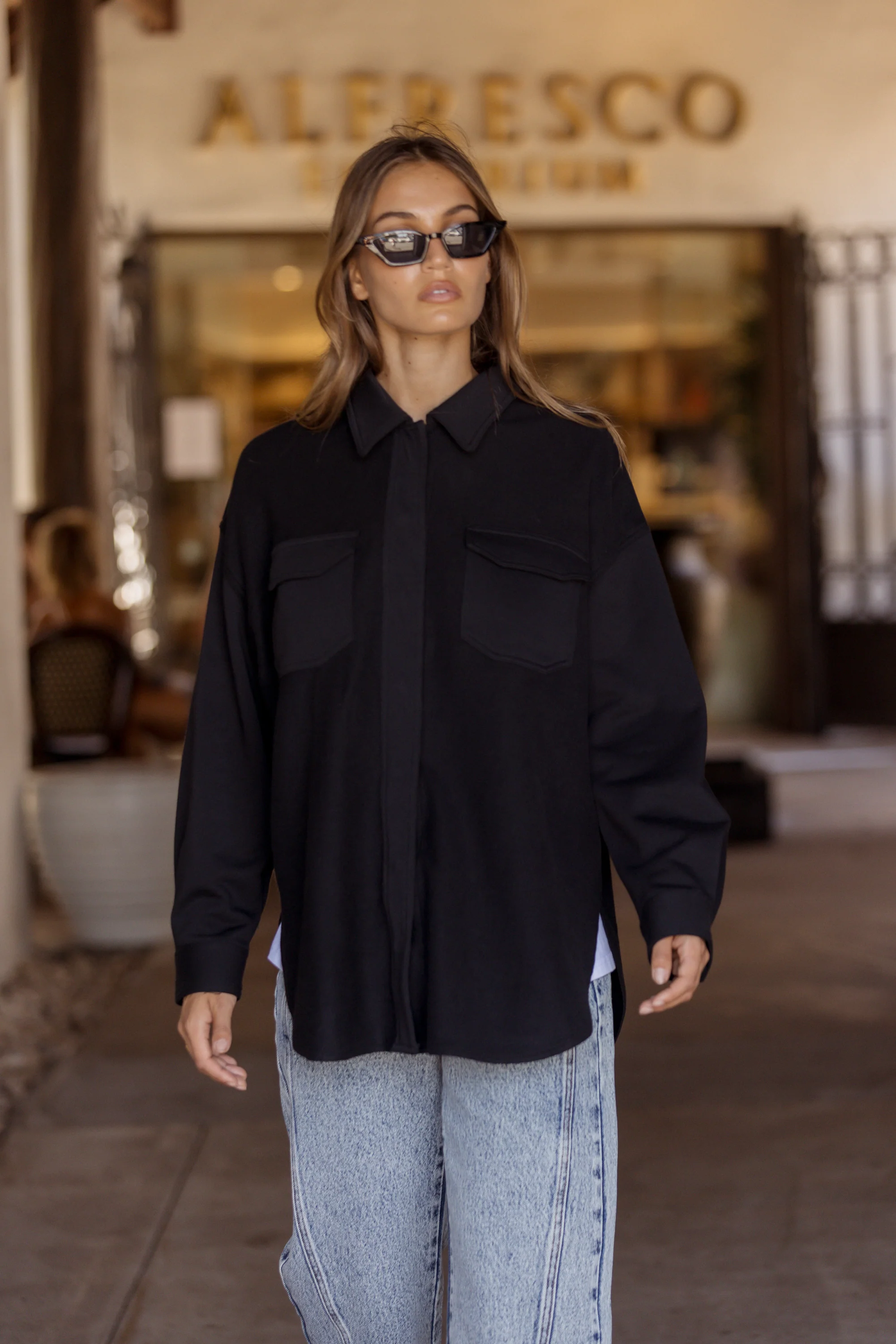 NELSIE Shacket Black - Image 3