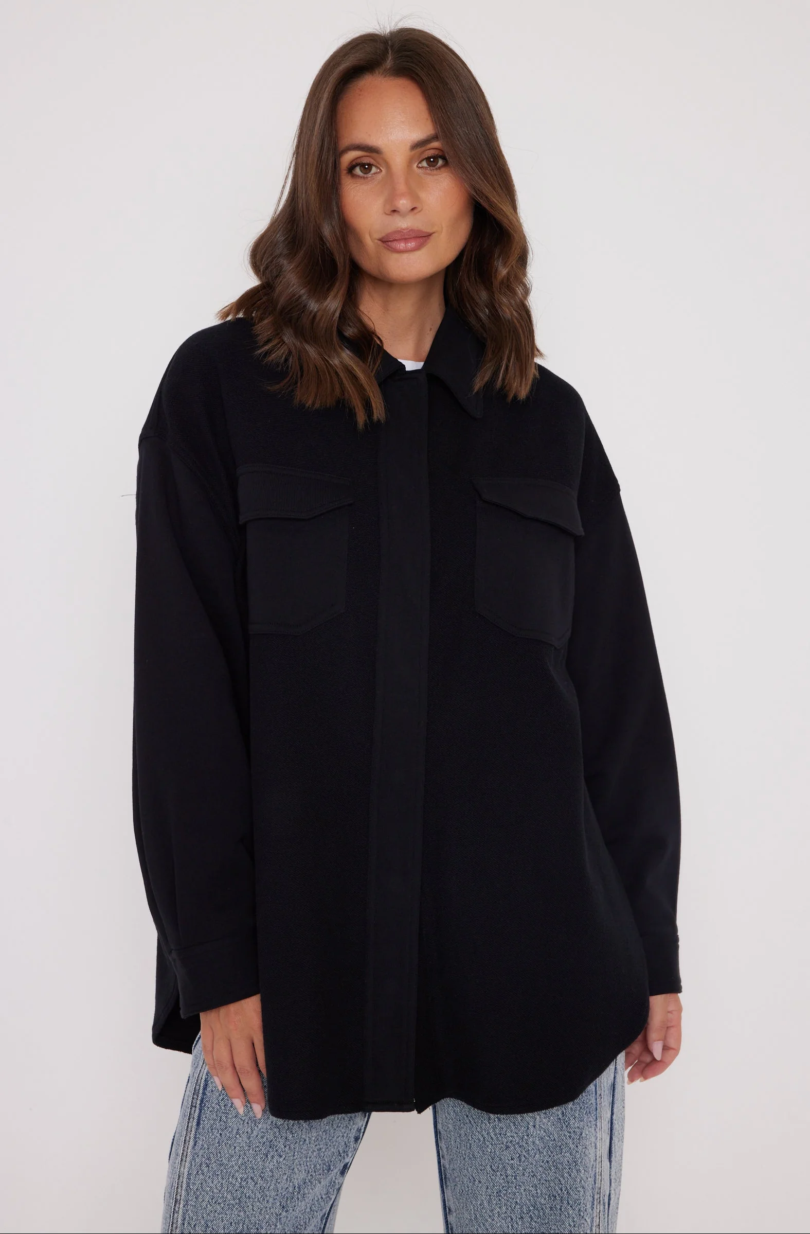NELSIE Shacket Black - Image 7