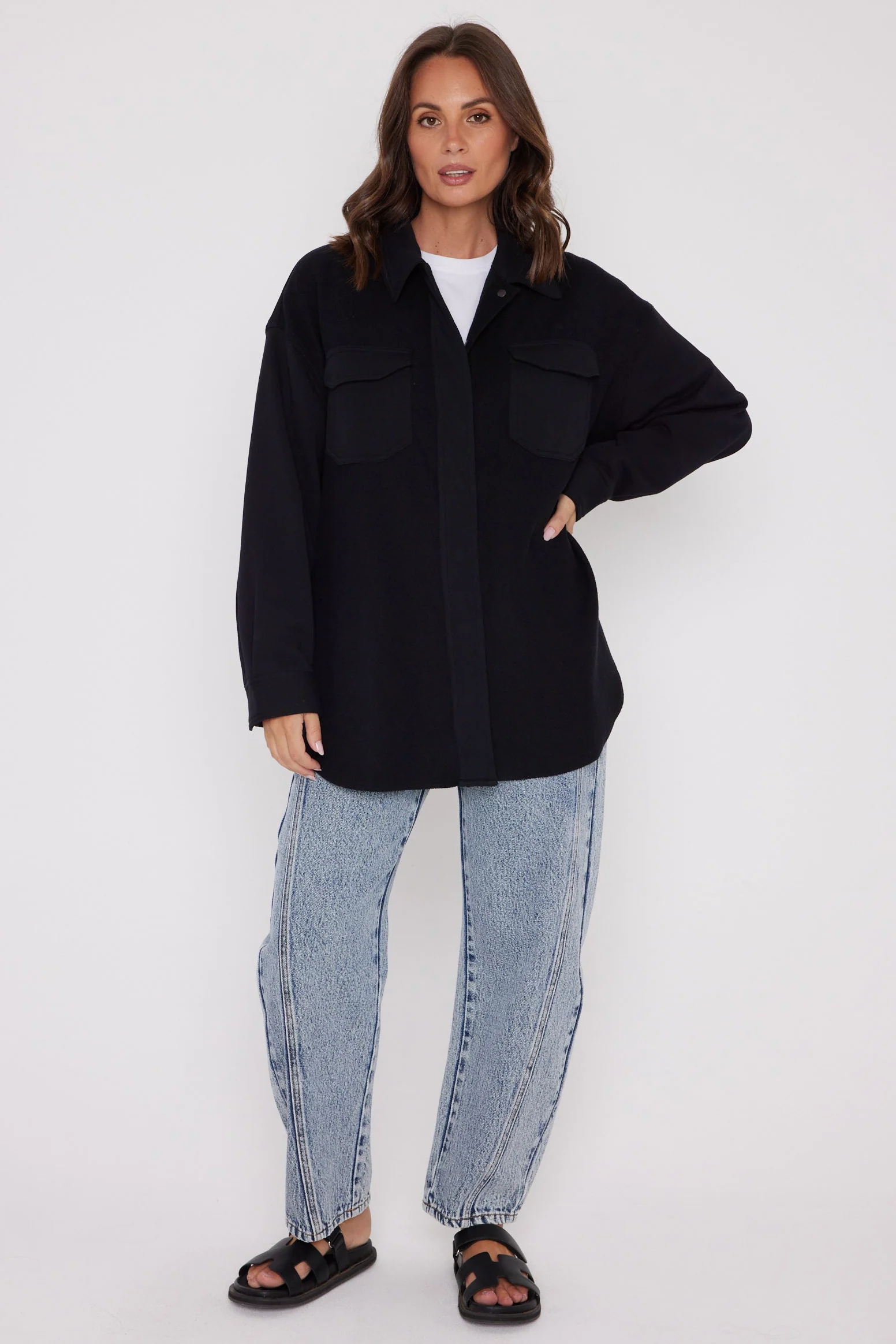 NELSIE Shacket Black - Image 8