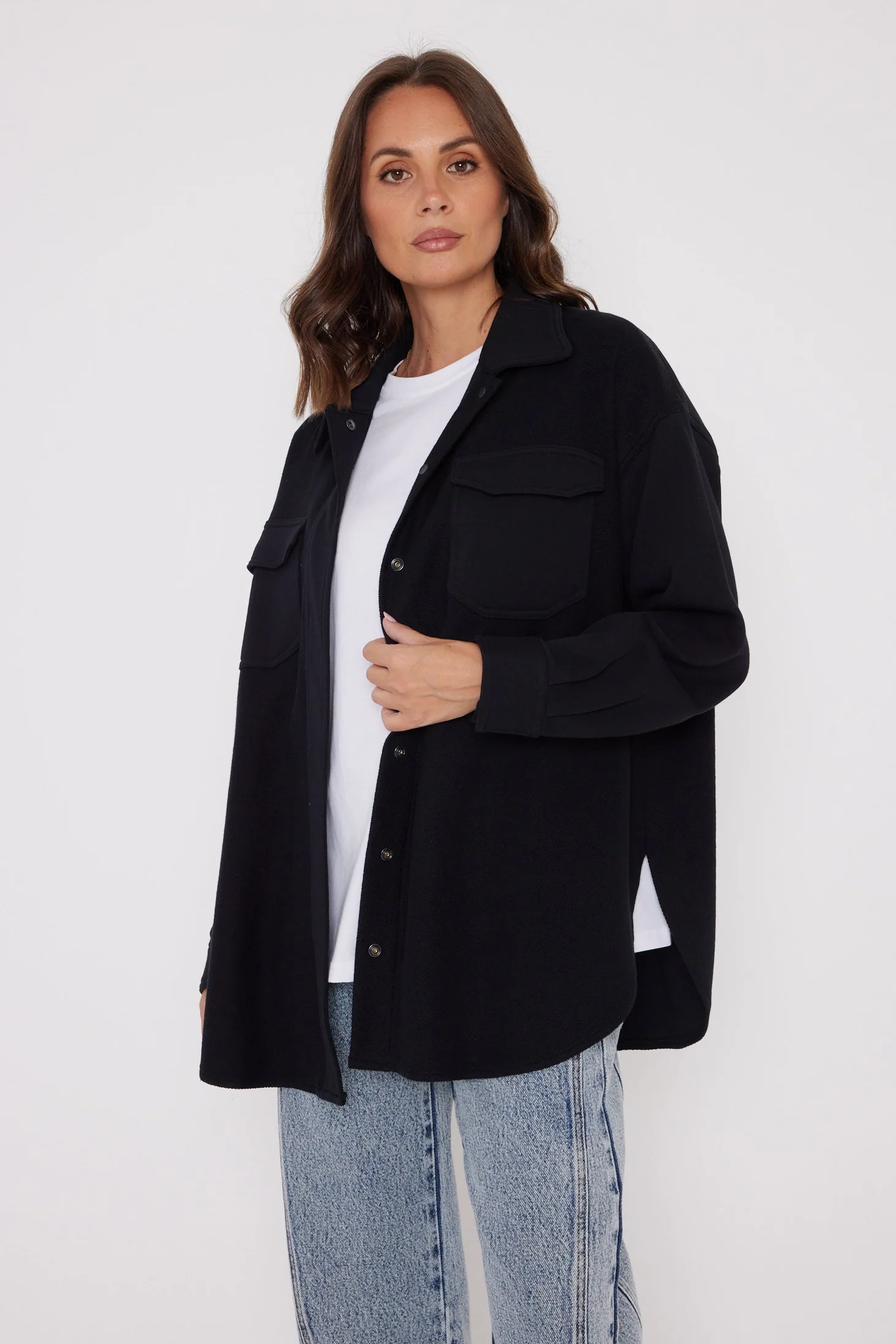 NELSIE Shacket Black - Image 9