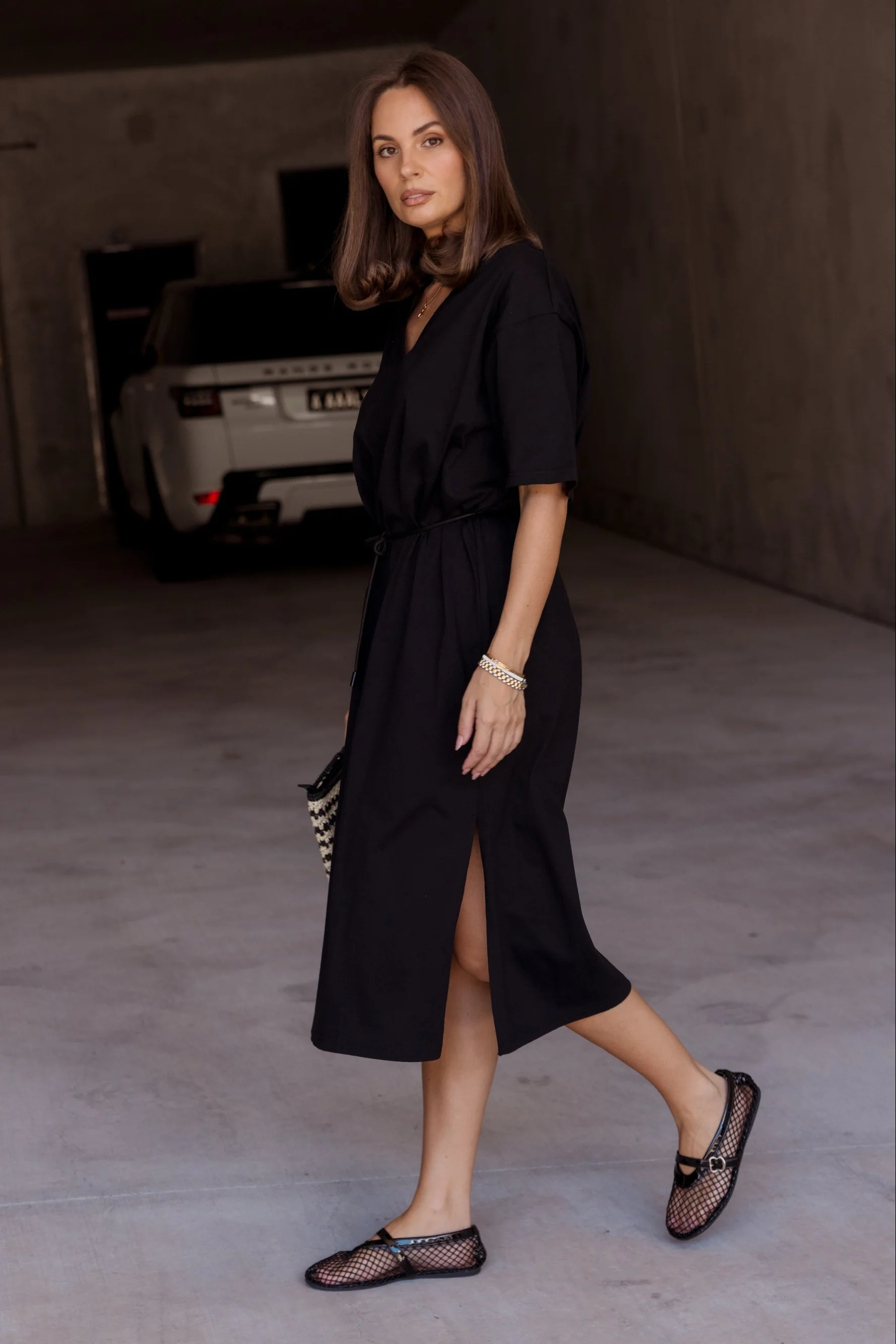 NIX Midi Dress Black - Image 2
