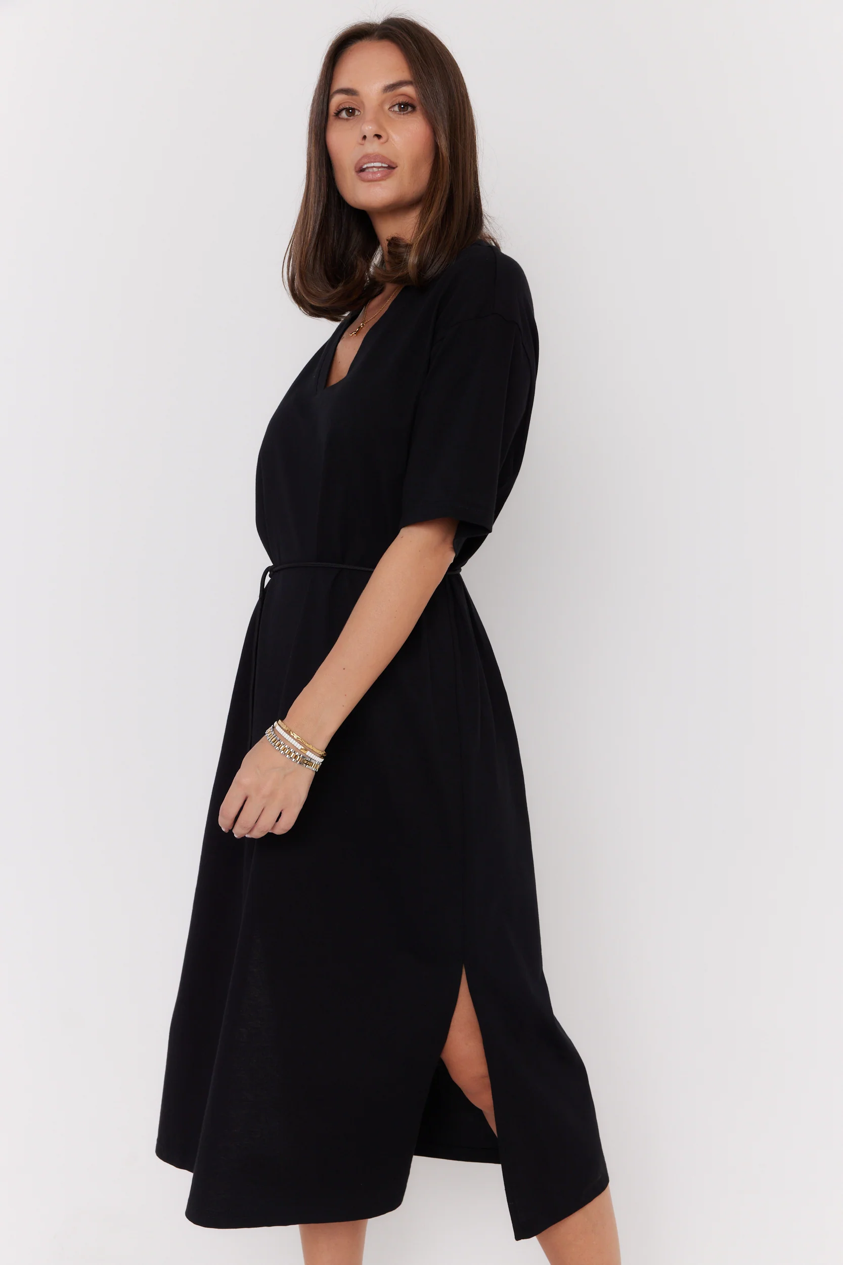 NIX Midi Dress Black - Image 9