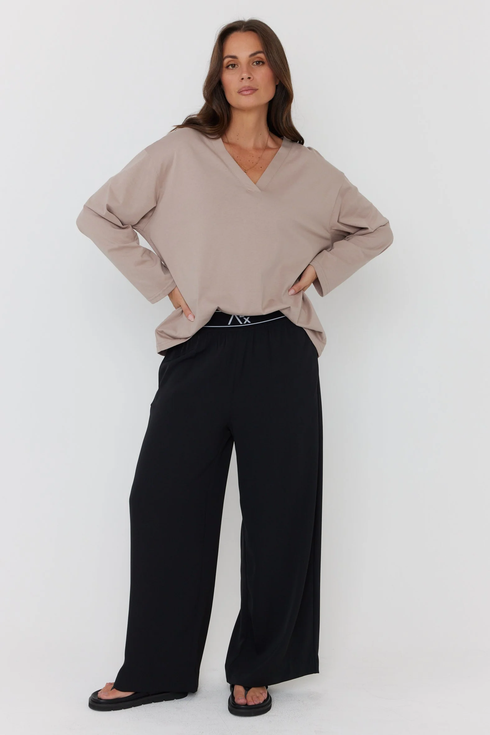 NIX V Long Sleeve Top Coco - Image 6